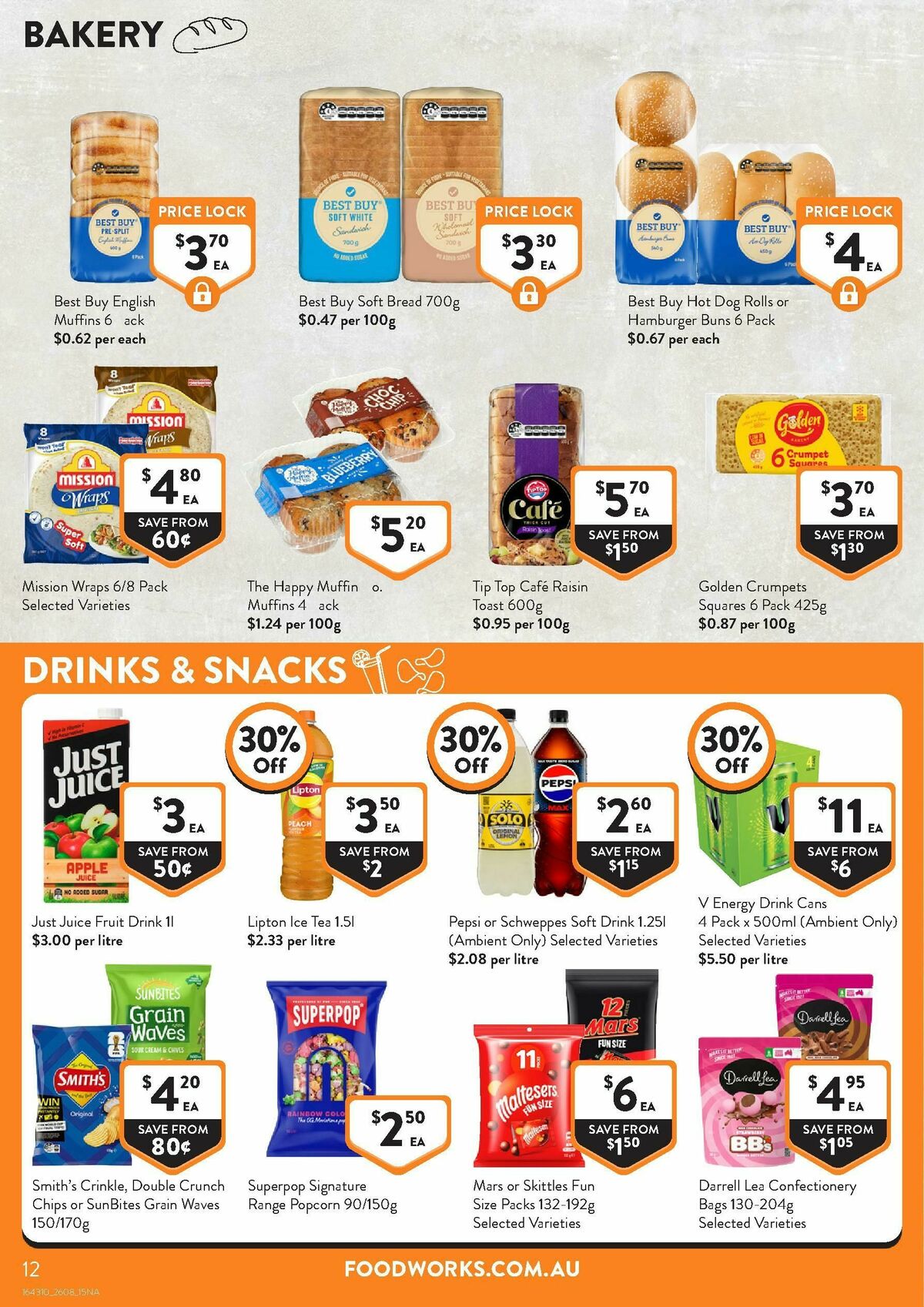 FoodWorks Catalogues from 26 August