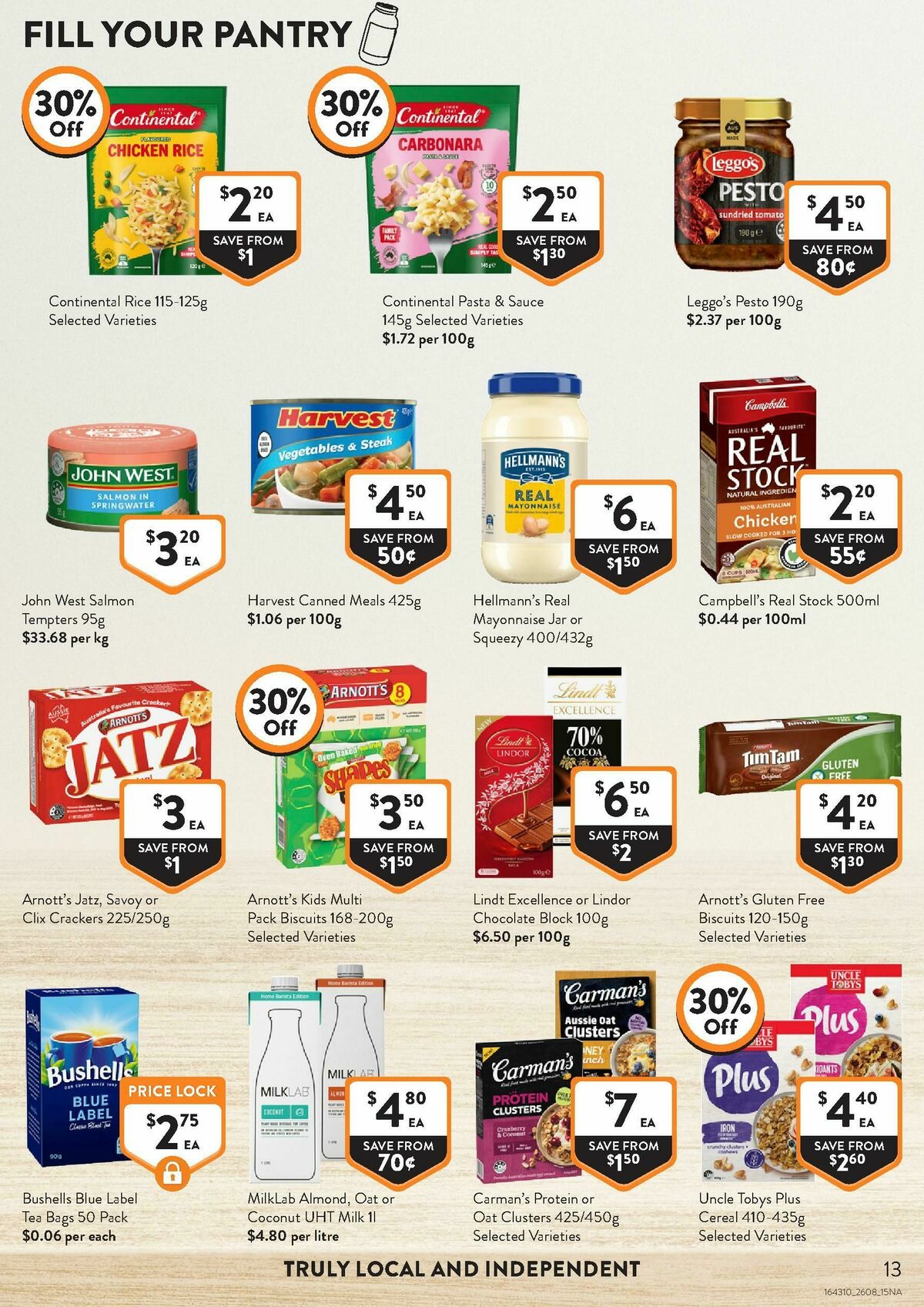FoodWorks Catalogues from 26 August
