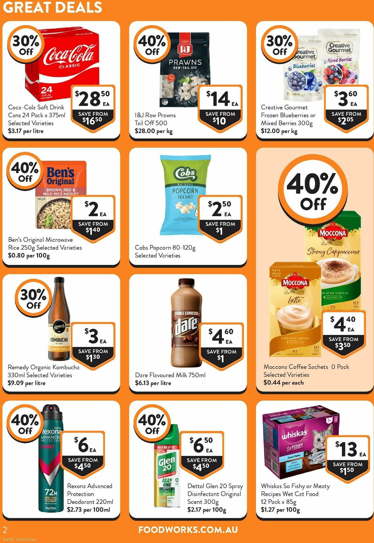 FoodWorks Catalogues from 26 August
