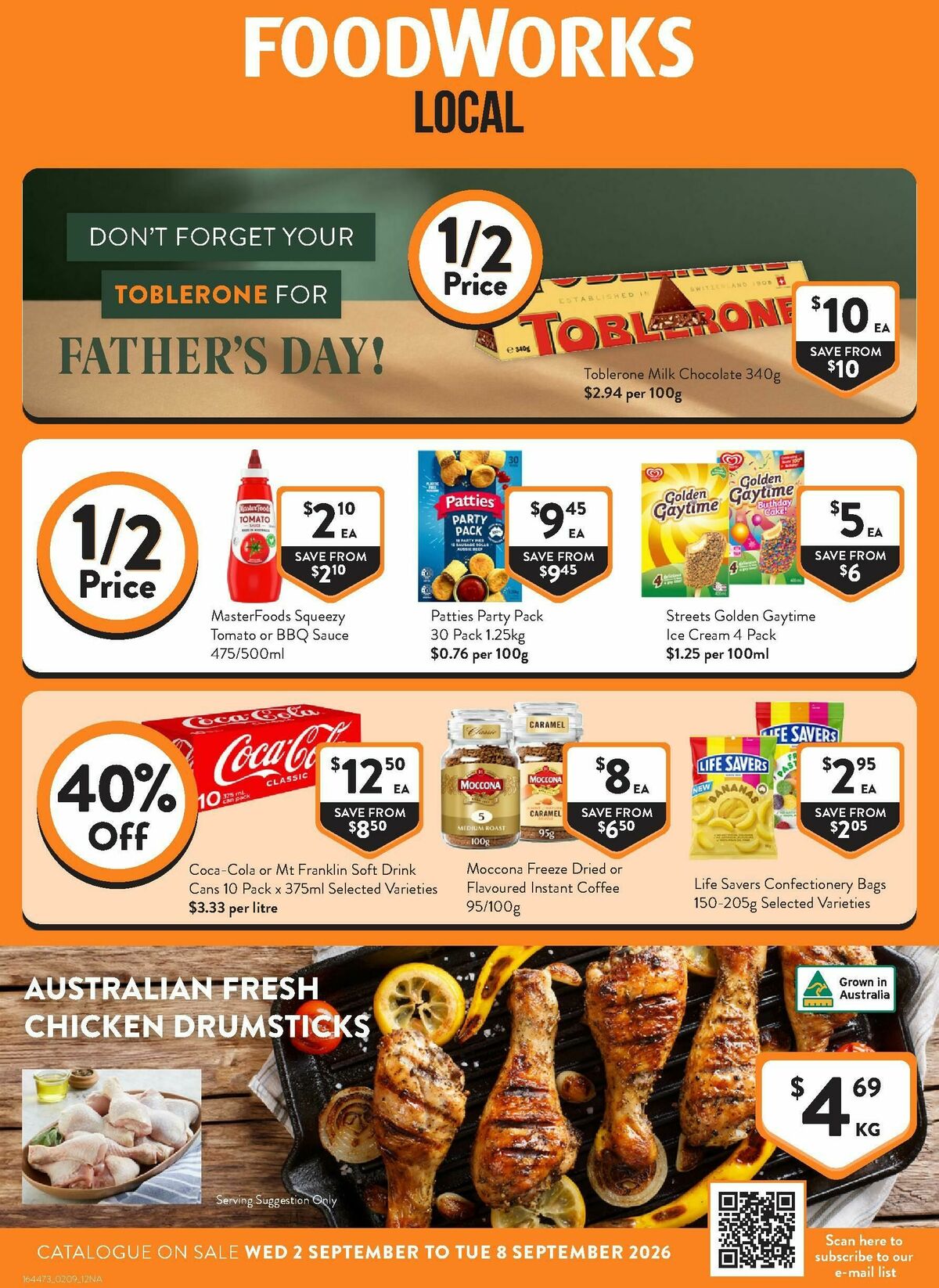 FoodWorks Catalogues from 2 September
