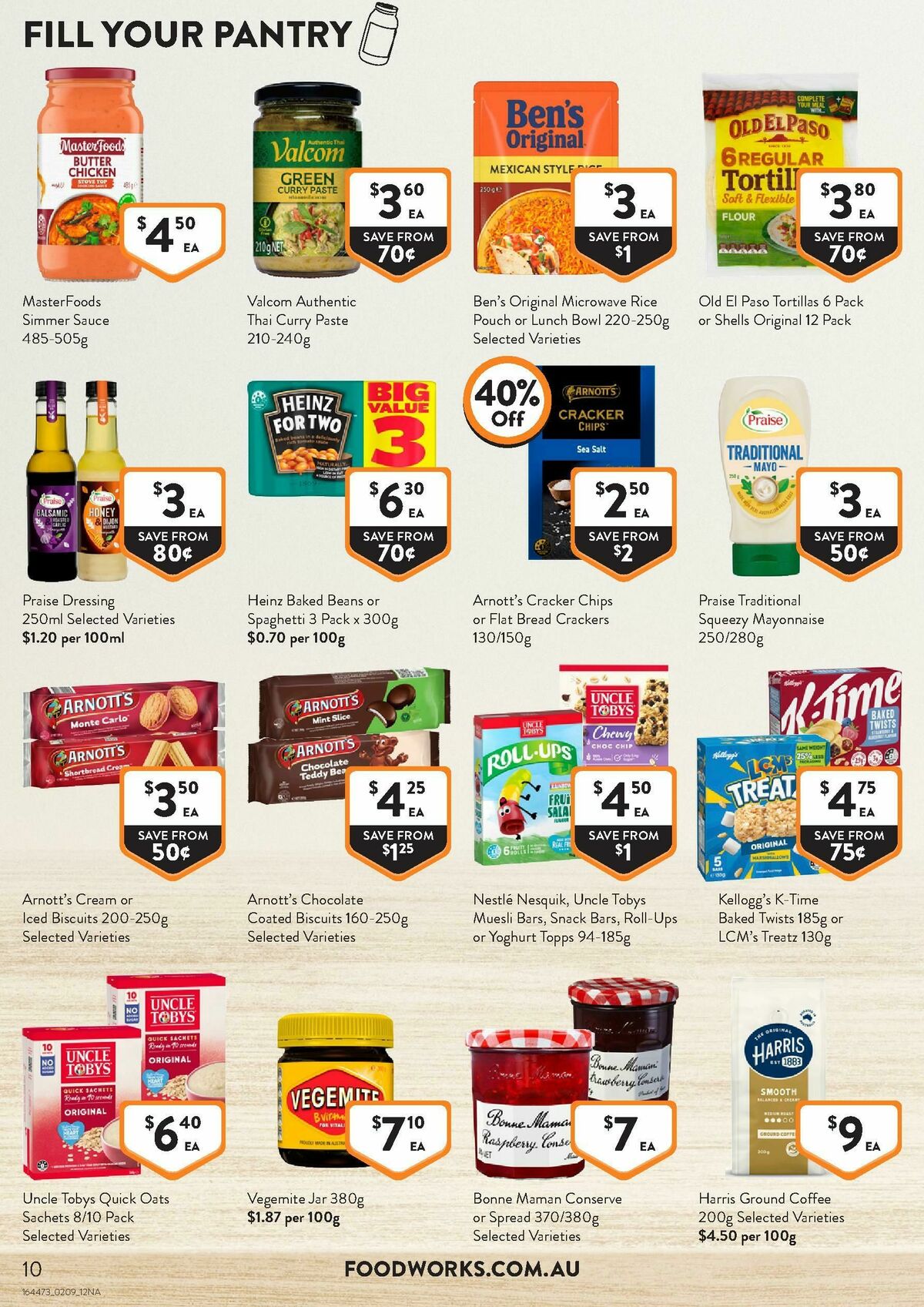 FoodWorks Catalogues from 2 September