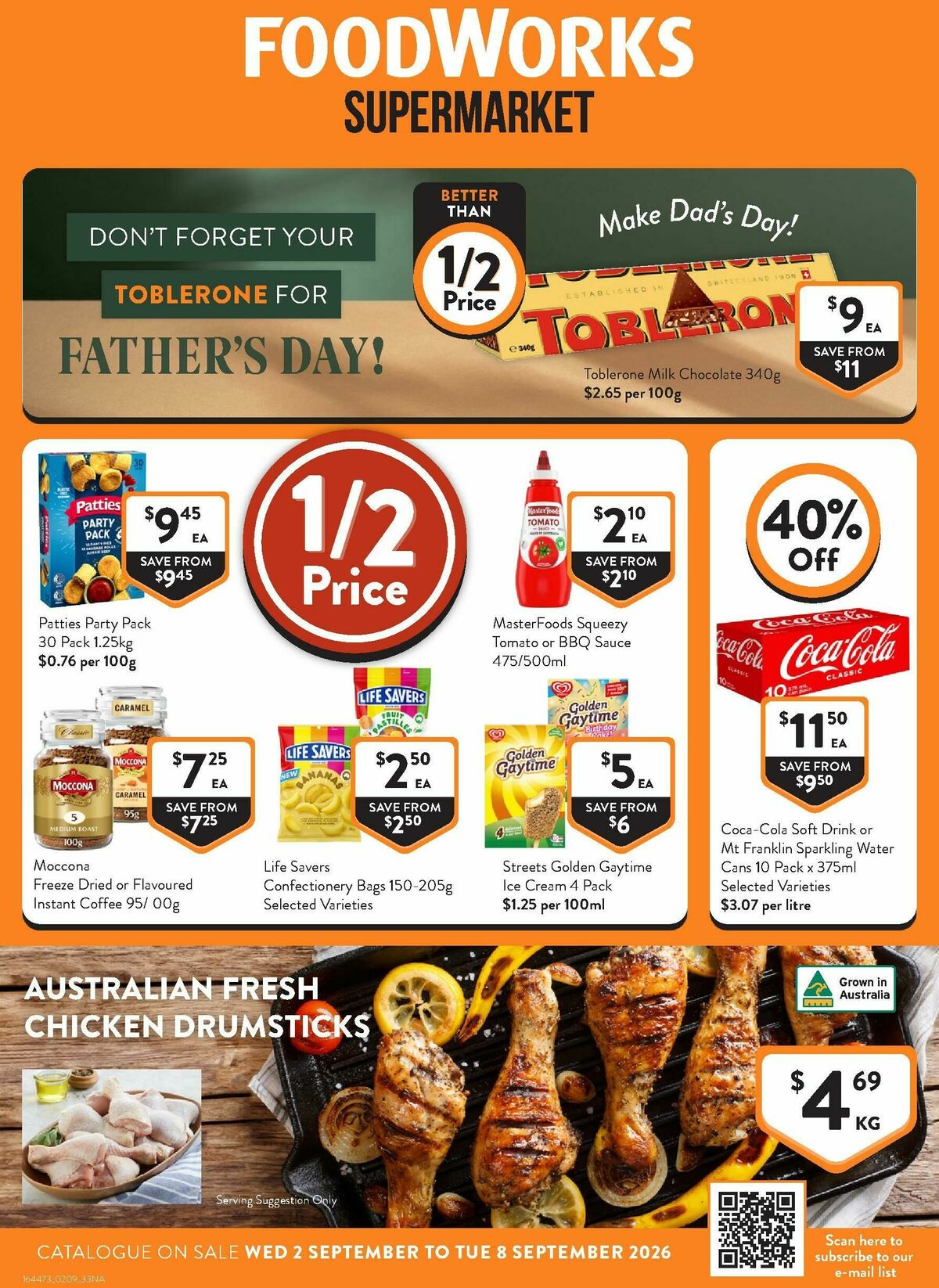 FoodWorks Supermarket Catalogues from 2 September