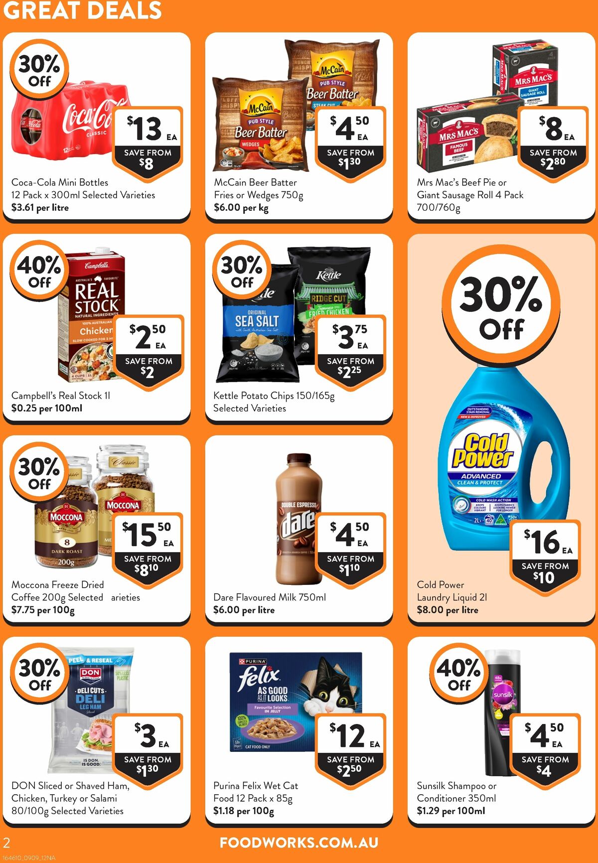 FoodWorks Catalogues from 9 September