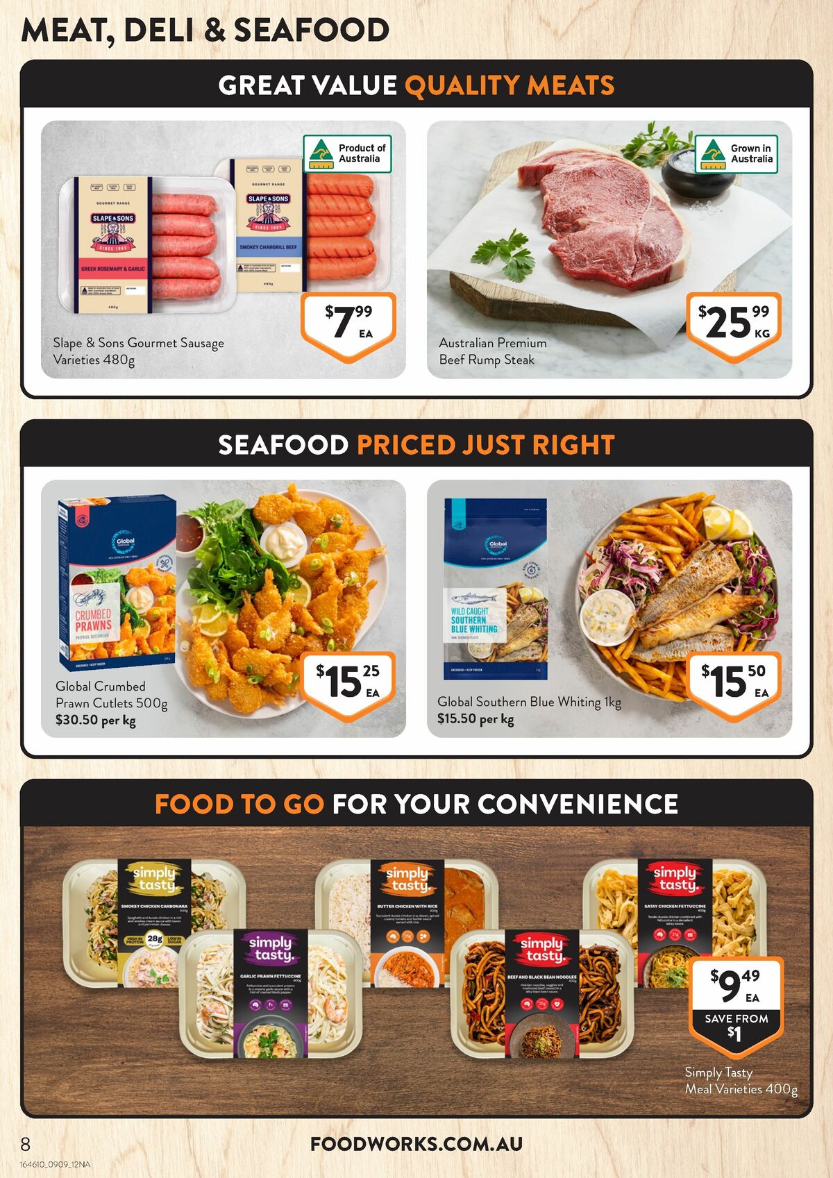 FoodWorks Catalogues from 9 September