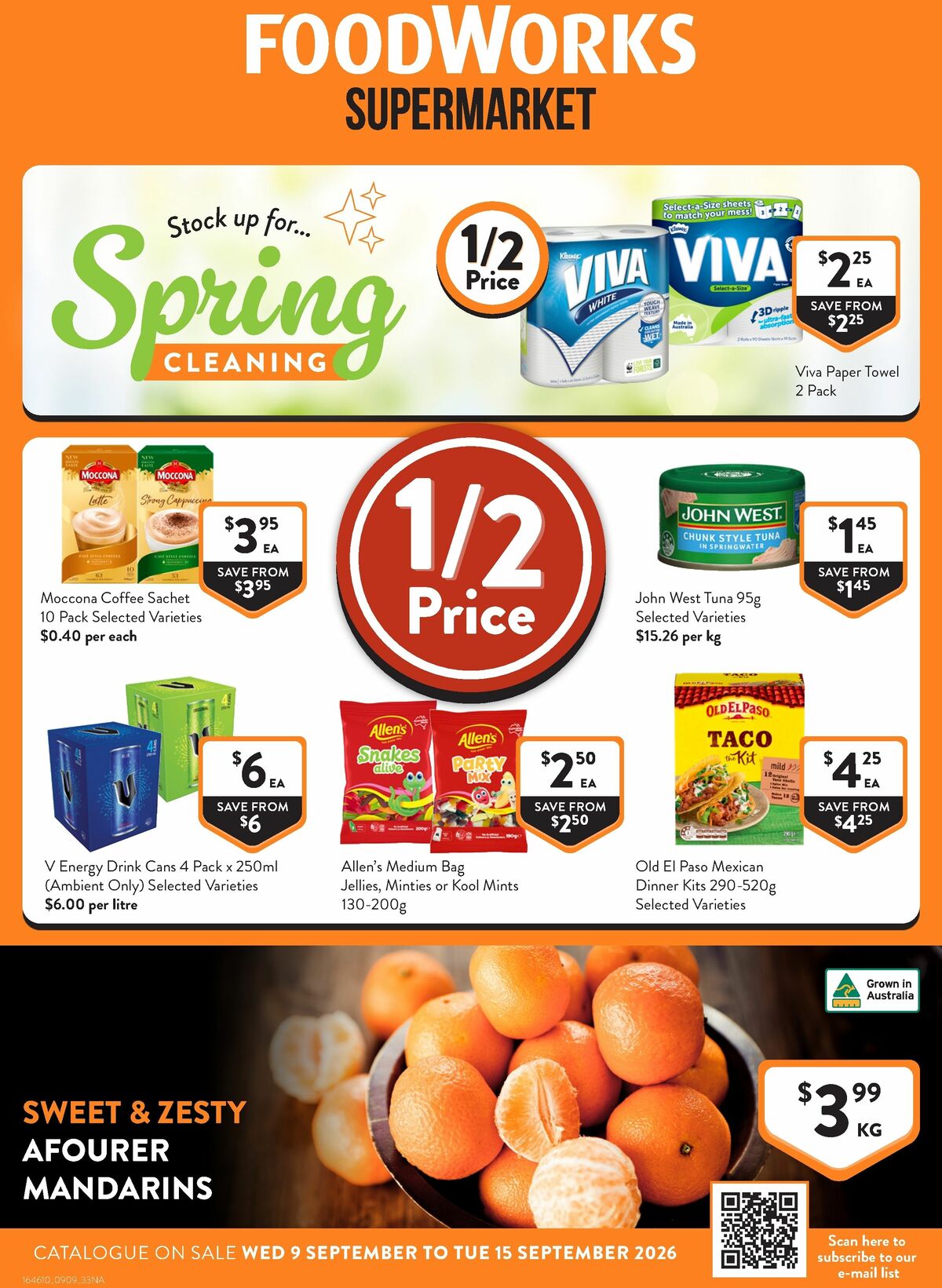 FoodWorks Supermarket Catalogues from 9 September