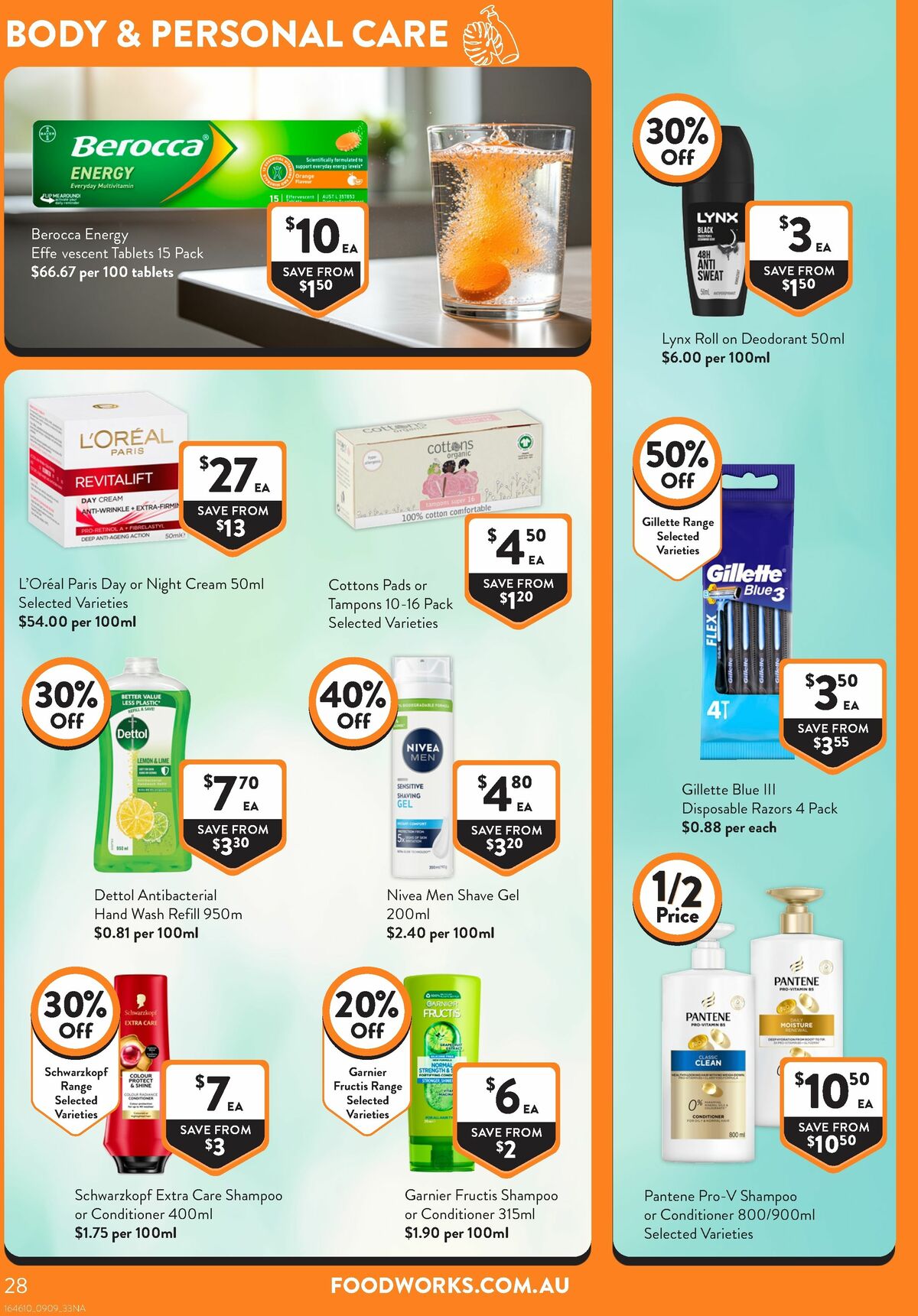FoodWorks Supermarket Catalogues from 9 September