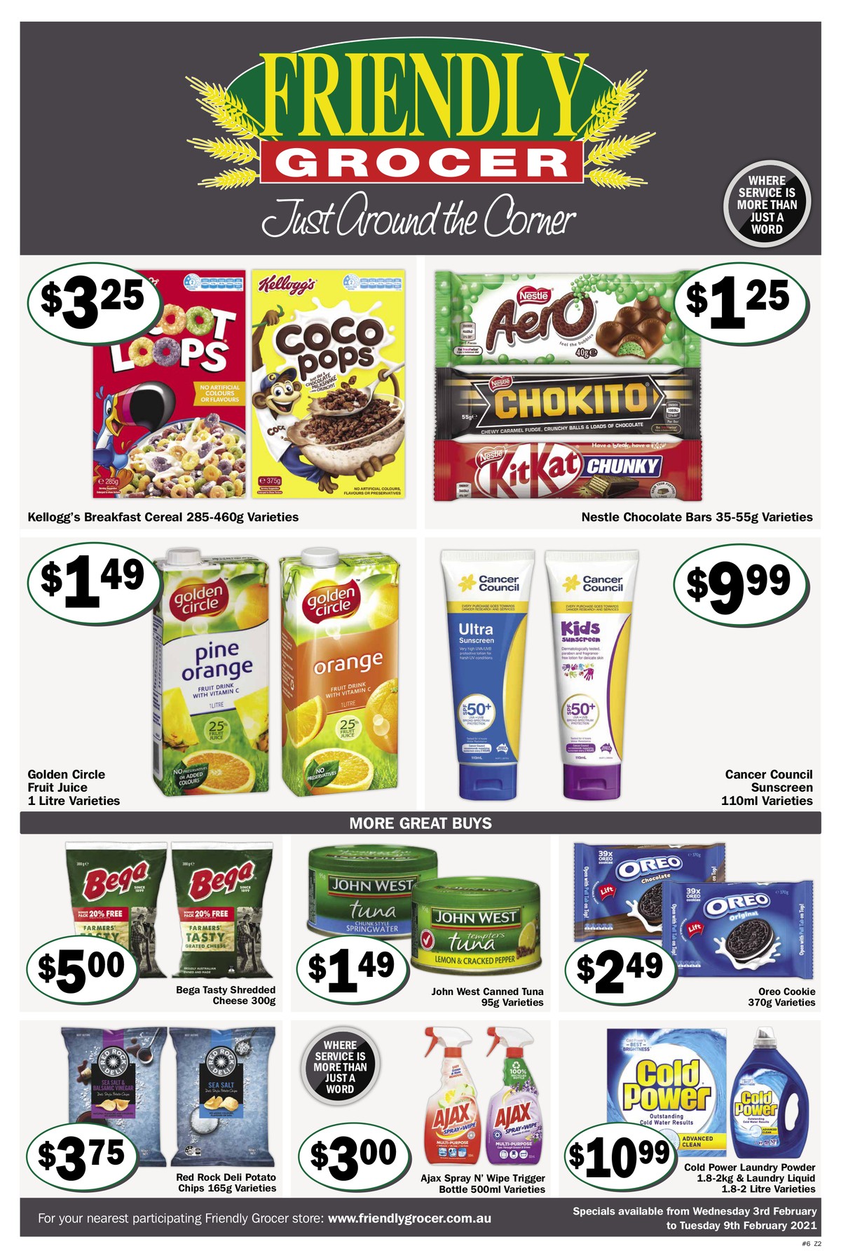 Friendly Grocer Catalogues from 3 February