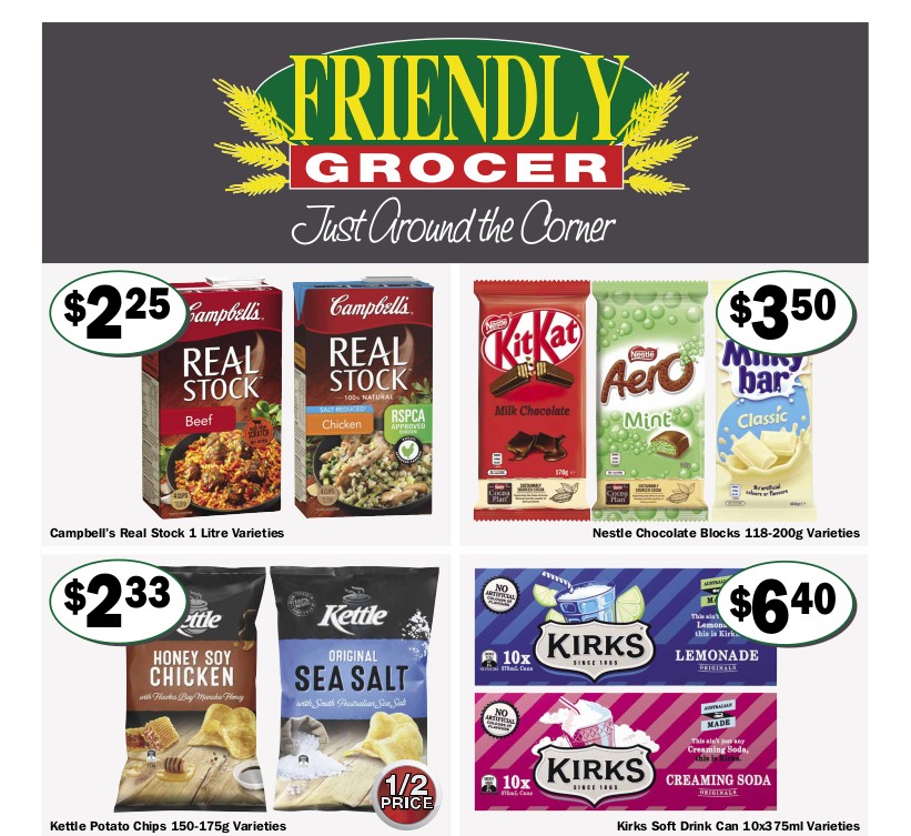 Friendly Grocer Catalogues from 2 June