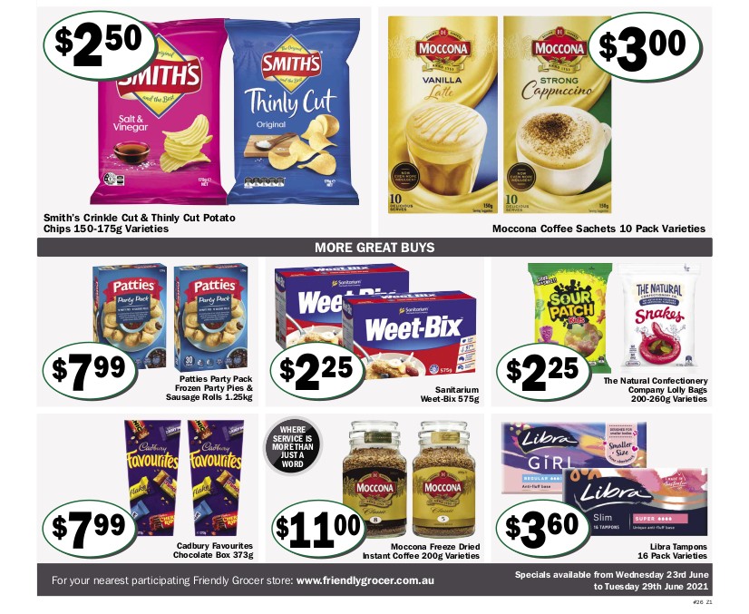 Friendly Grocer Catalogues from 23 June