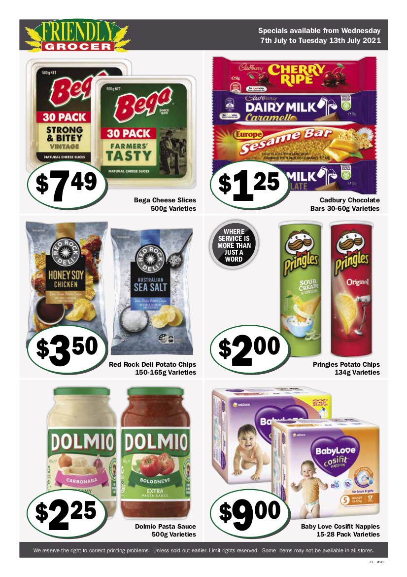 Friendly Grocer Catalogues from 7 July