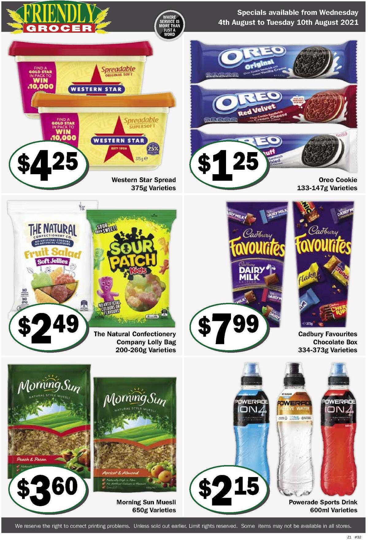 Friendly Grocer Catalogues from 4 August