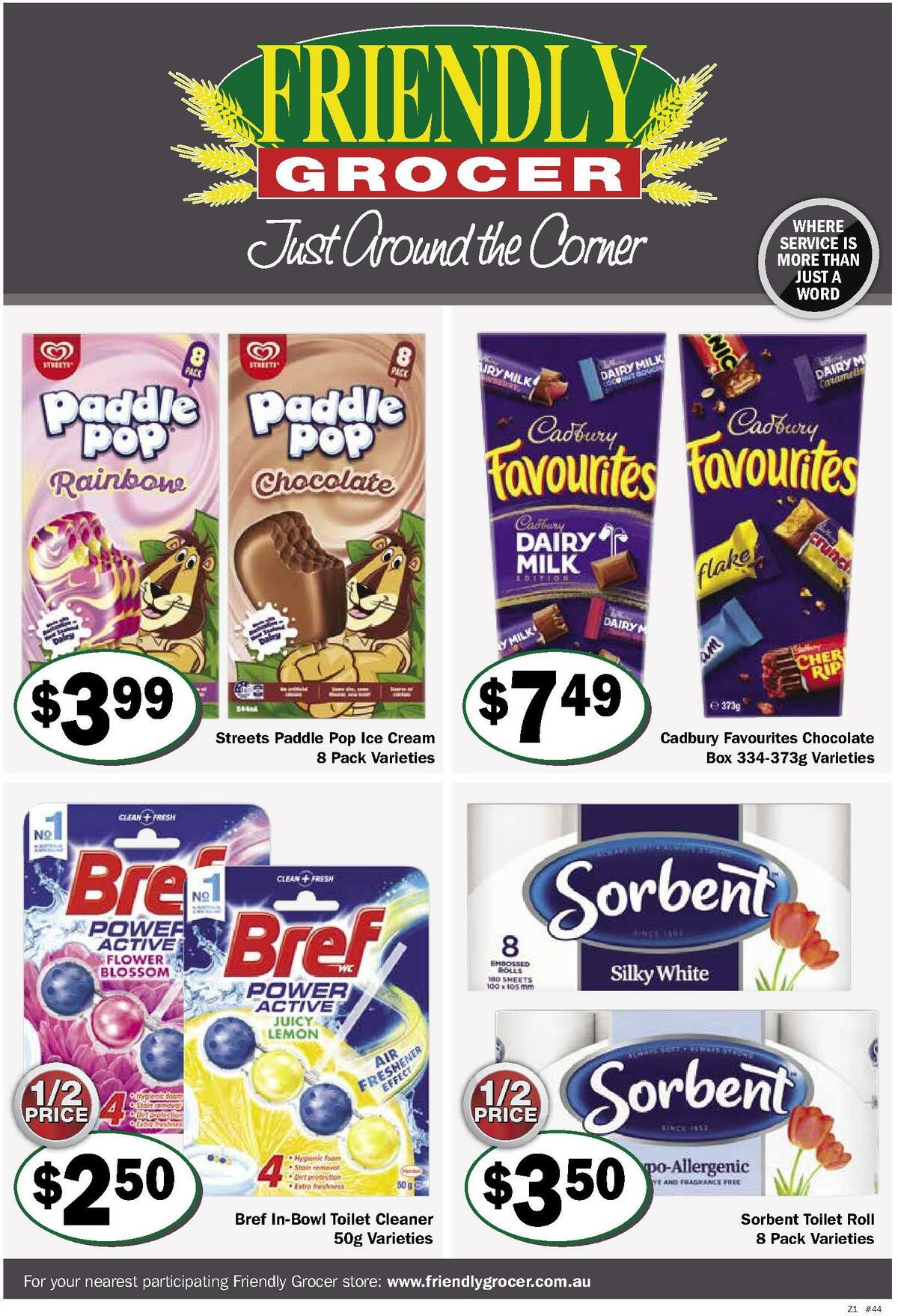 Friendly Grocer Catalogues from 27 October