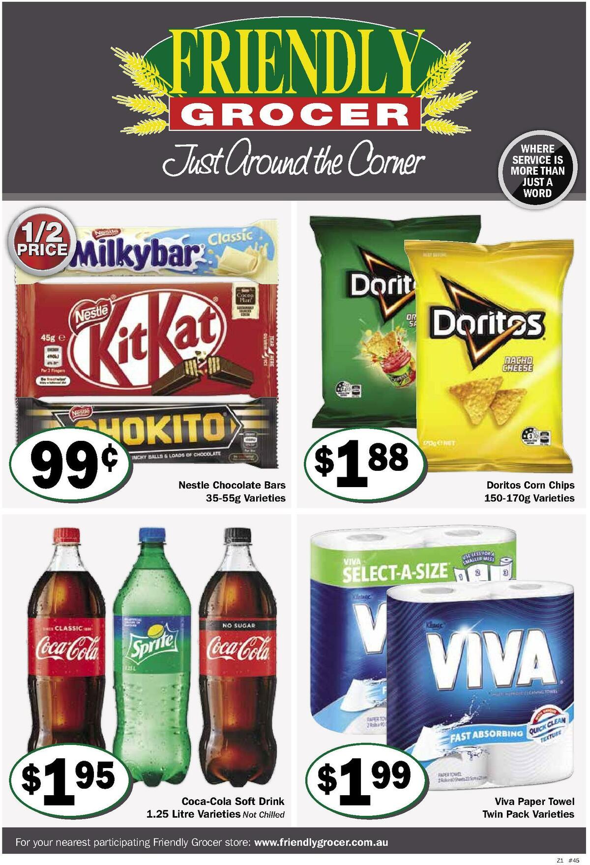 Friendly Grocer Catalogues from 3 November