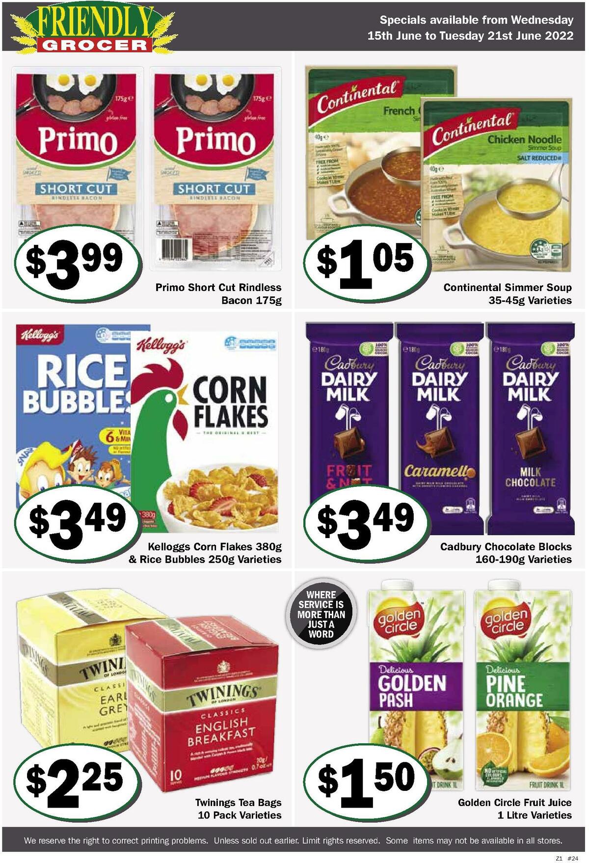 Friendly Grocer Catalogues from 15 June