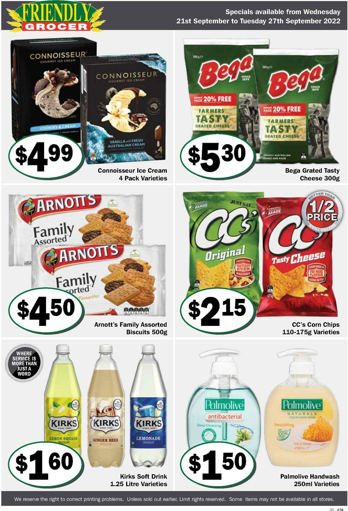 Friendly Grocer Catalogues from 21 September