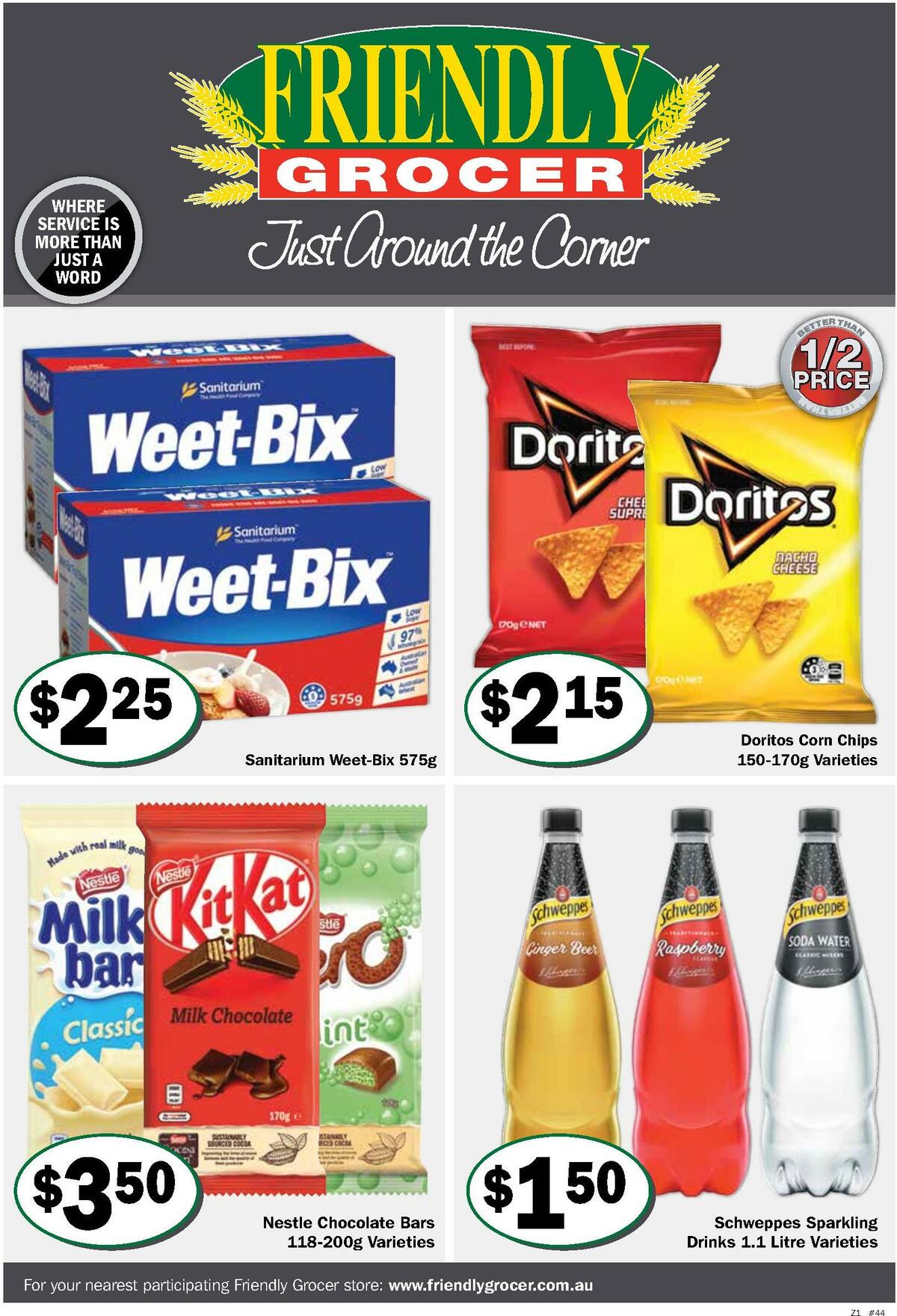 Friendly Grocer Catalogues from 2 November