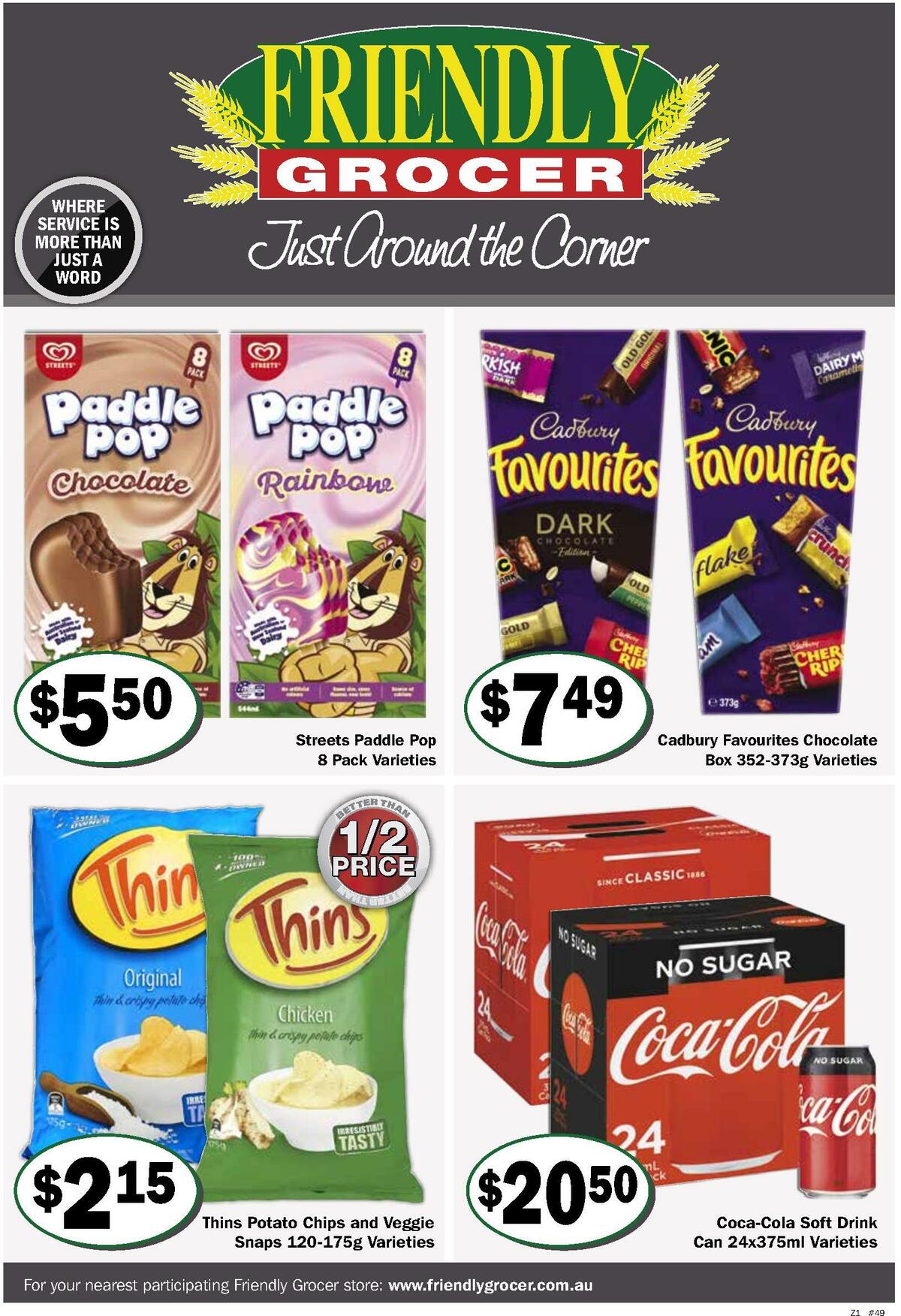 Friendly Grocer Catalogues from 7 December