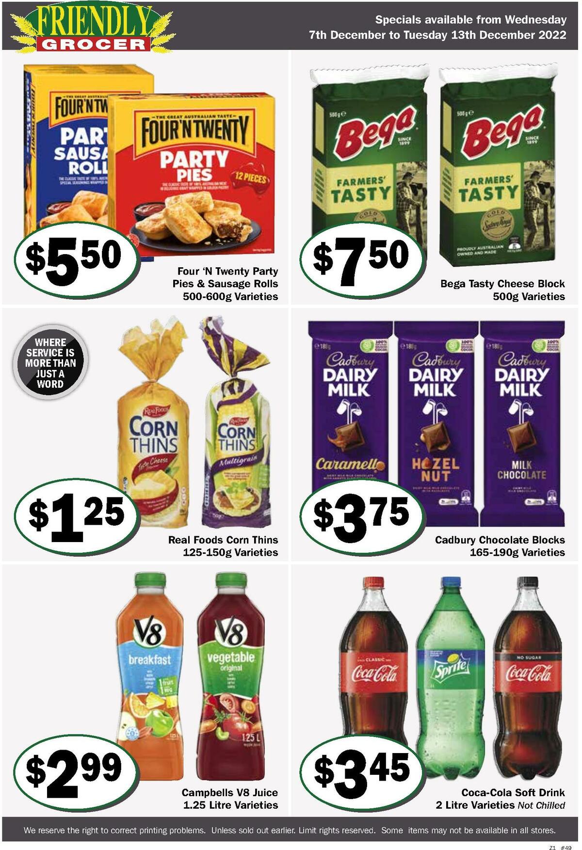 Friendly Grocer Catalogues from 7 December