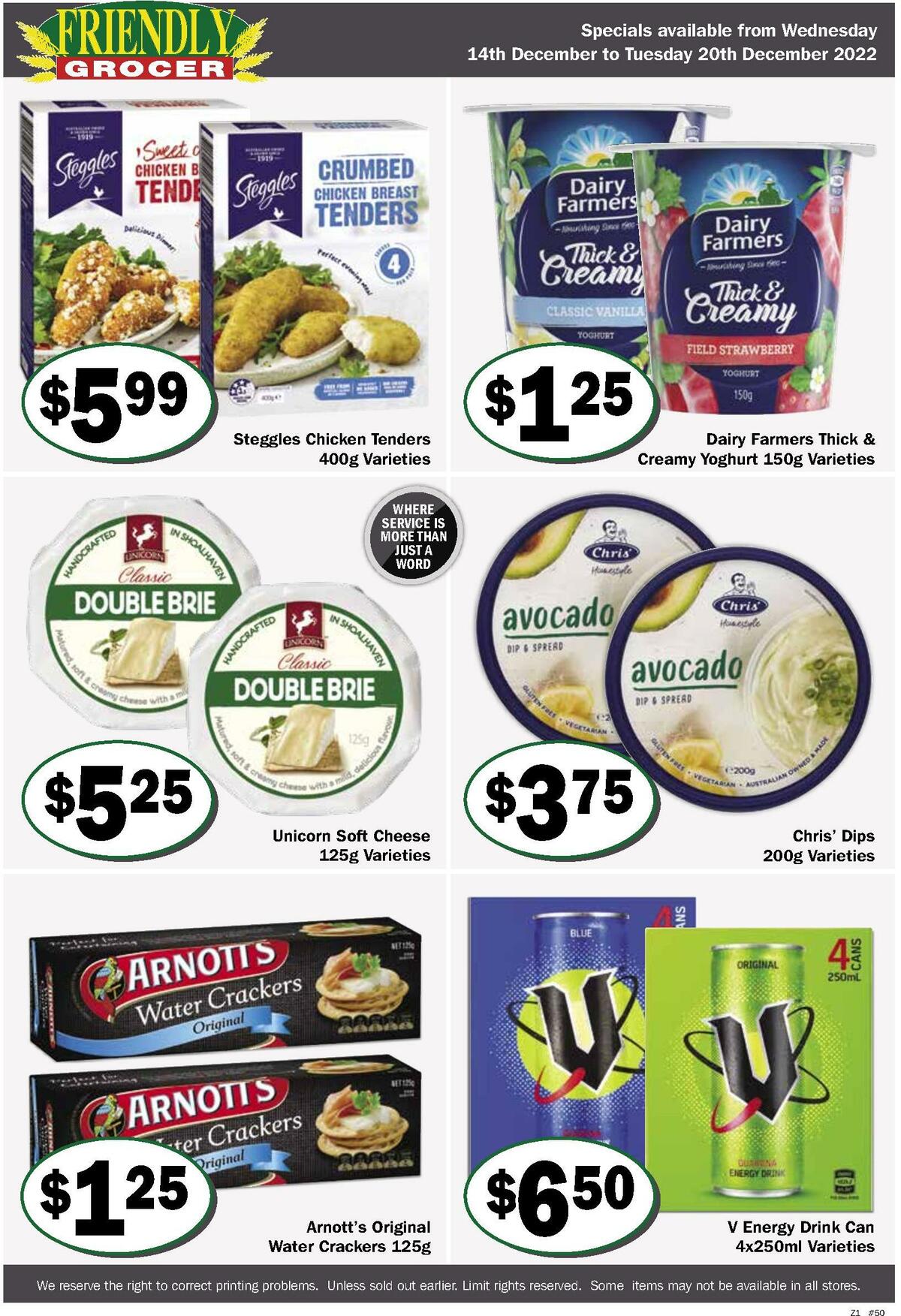Friendly Grocer Catalogues from 14 December
