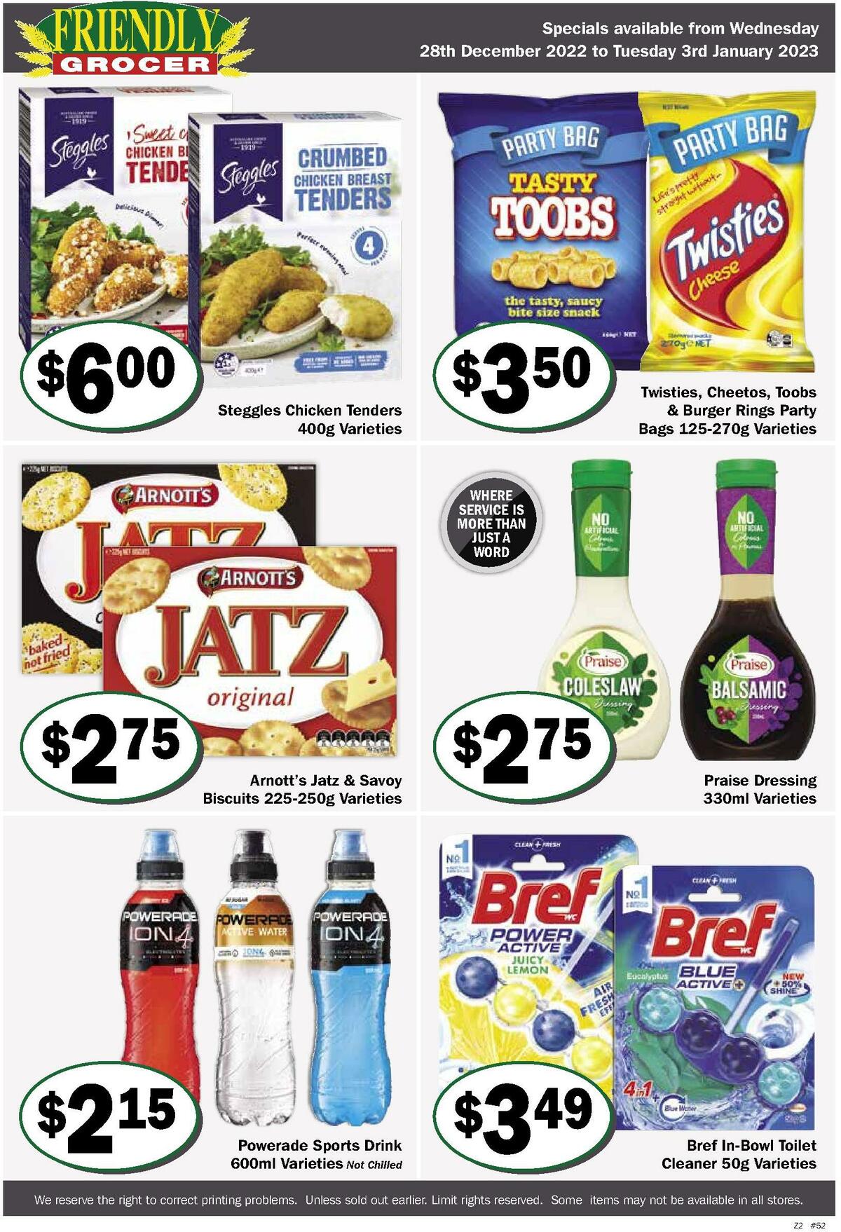 Friendly Grocer Catalogues from 28 December