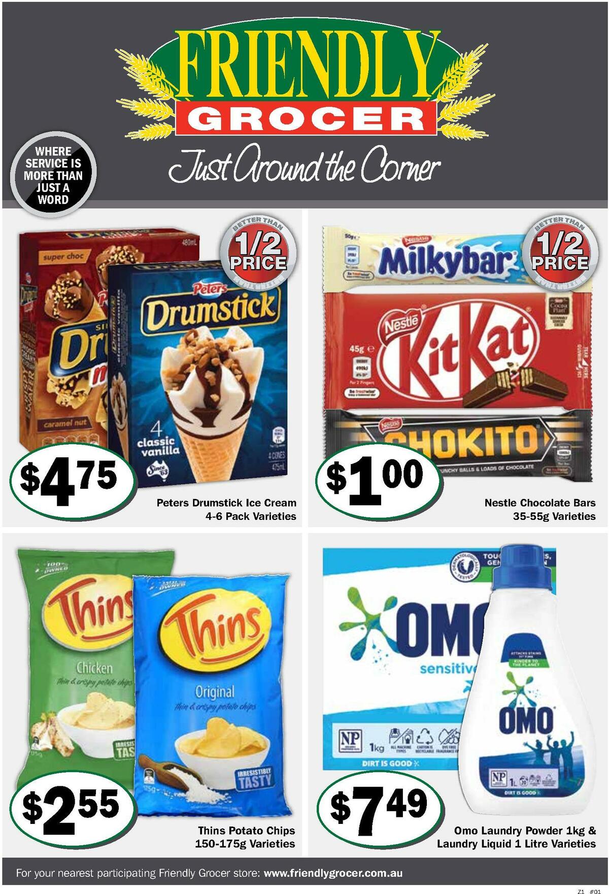 Friendly Grocer Catalogues from 4 January