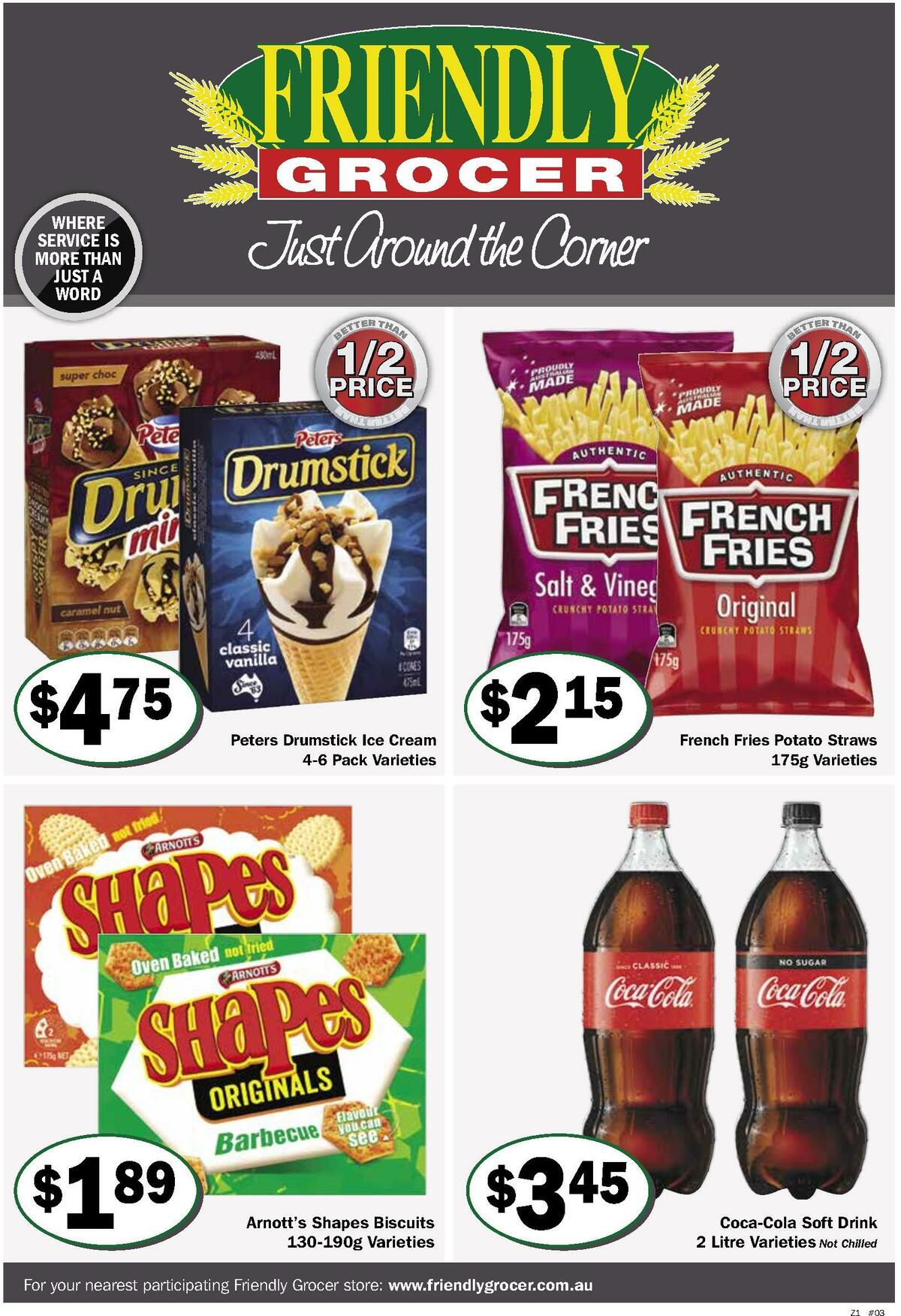 Friendly Grocer Catalogues from 18 January