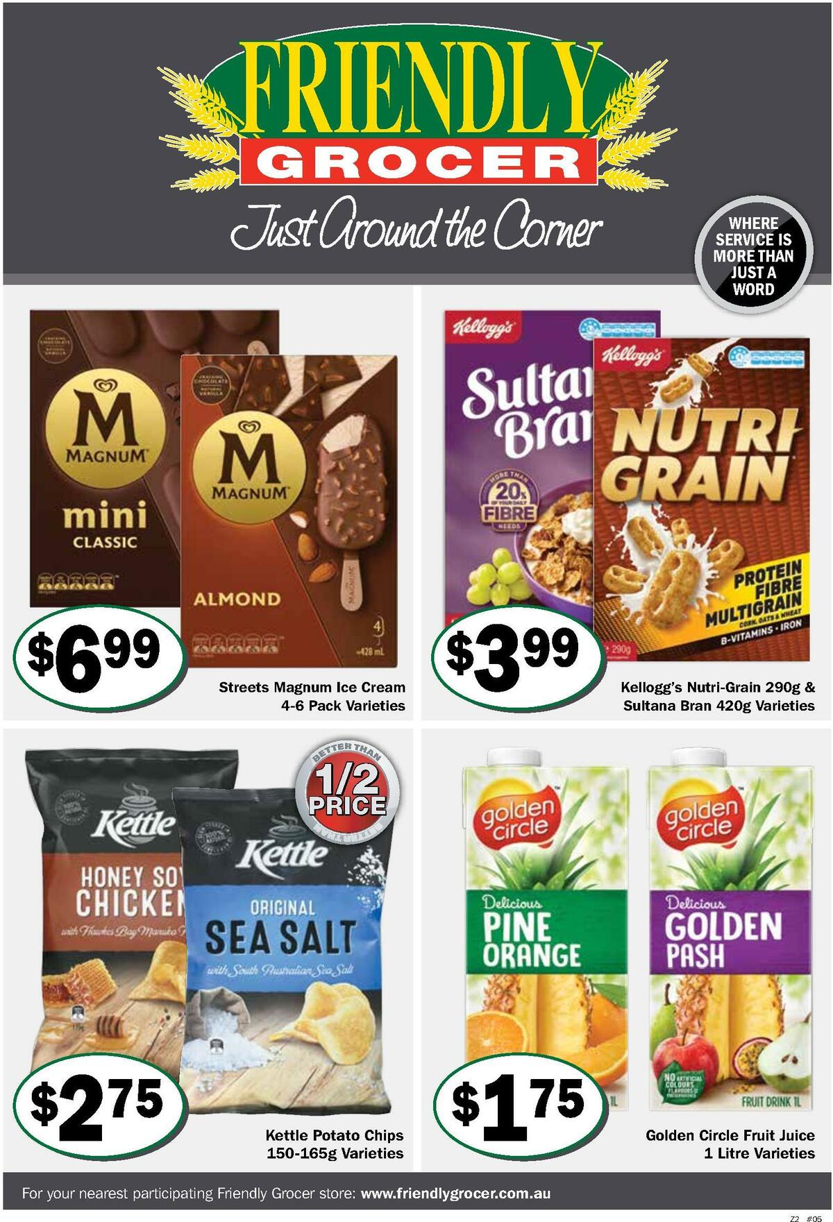 Friendly Grocer Catalogues from 1 February