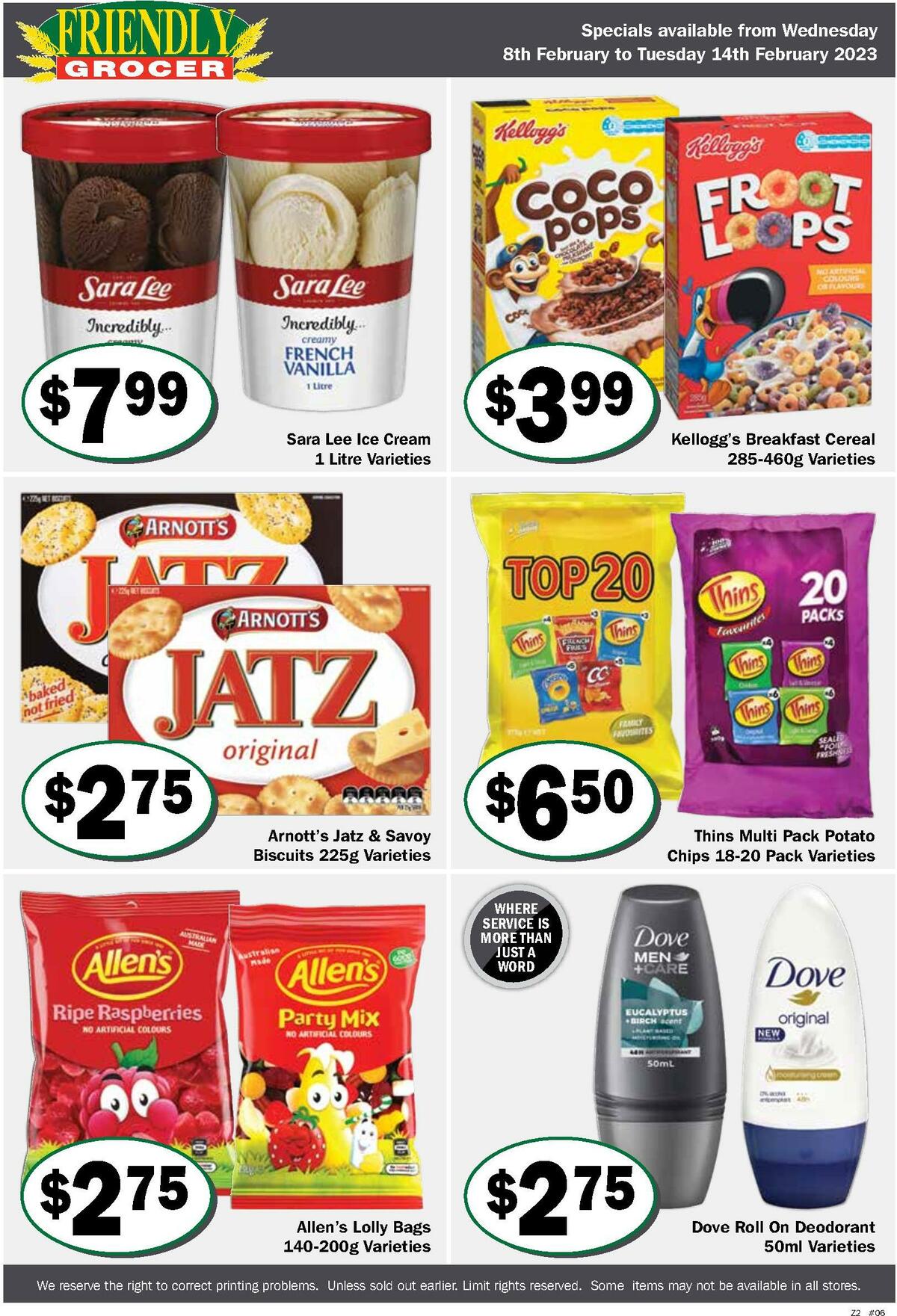 Friendly Grocer Catalogues from 8 February