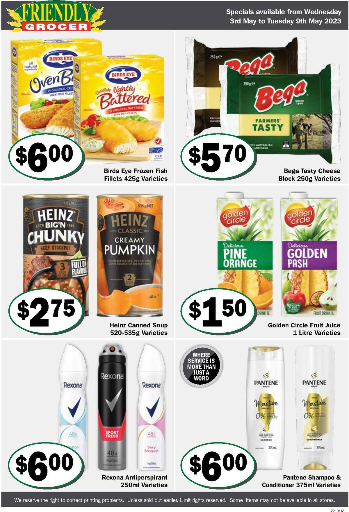 Friendly Grocer Catalogues from 3 May