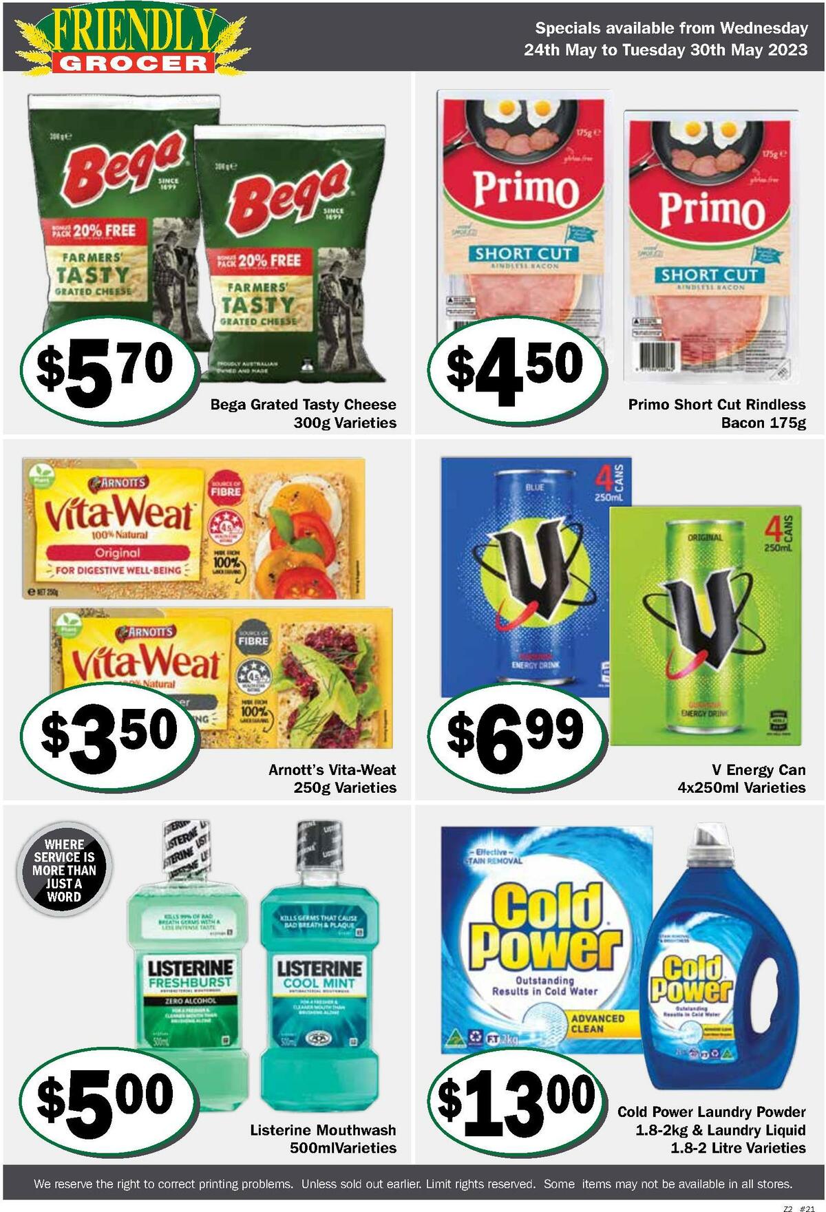 Friendly Grocer Catalogues from 24 May