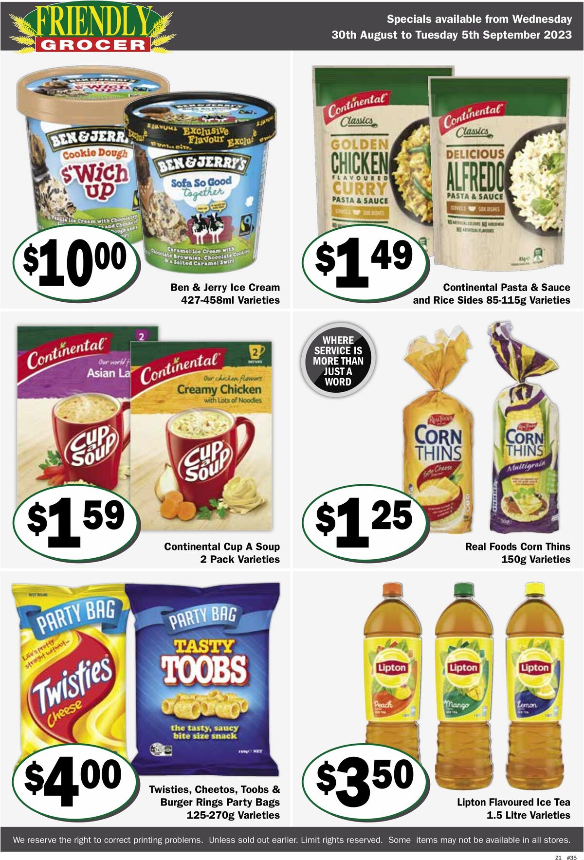 Friendly Grocer Catalogues from 30 August