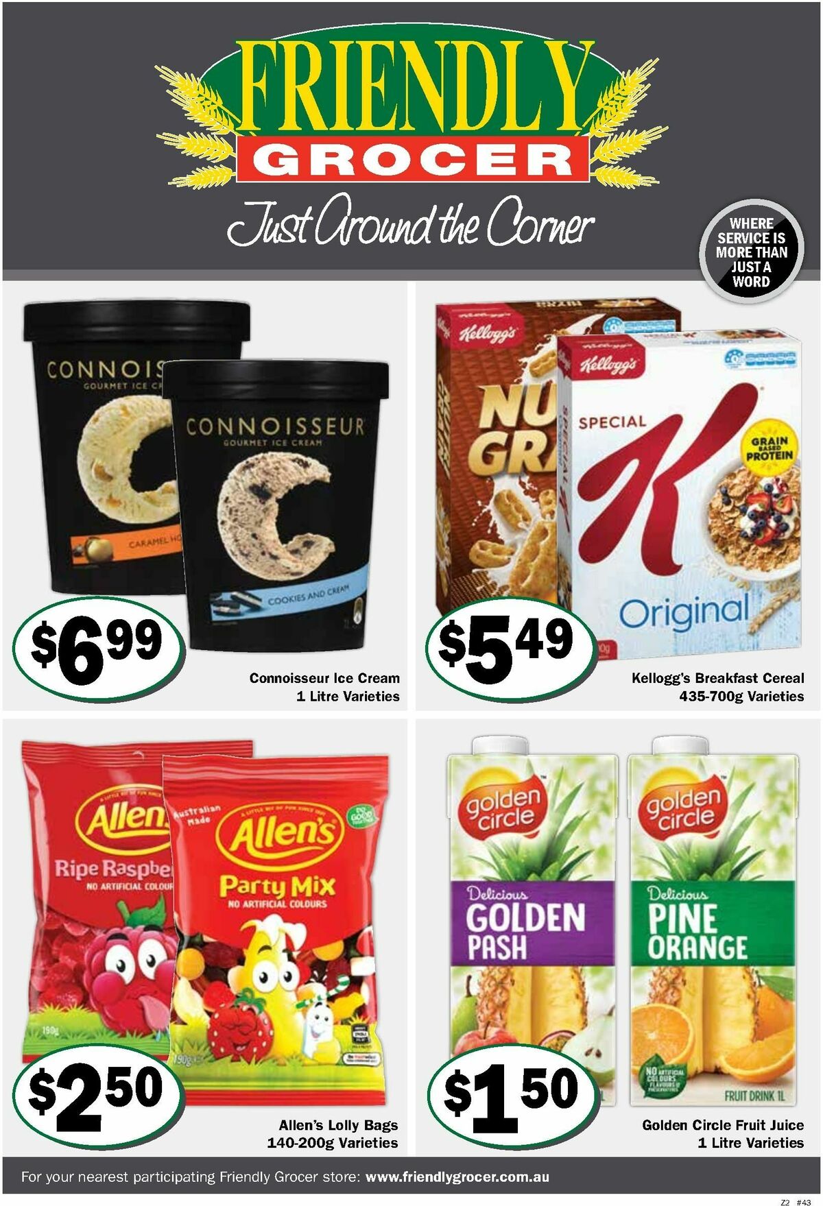 Friendly Grocer Catalogues from 25 October