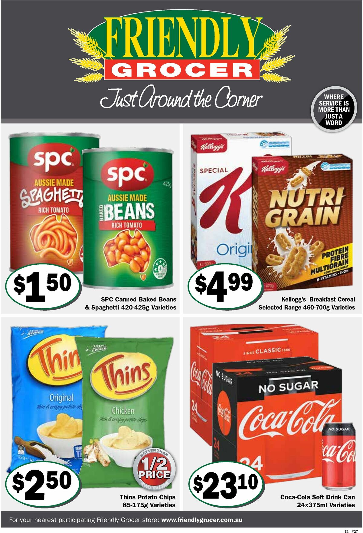 Friendly Grocer Catalogues from 3 July