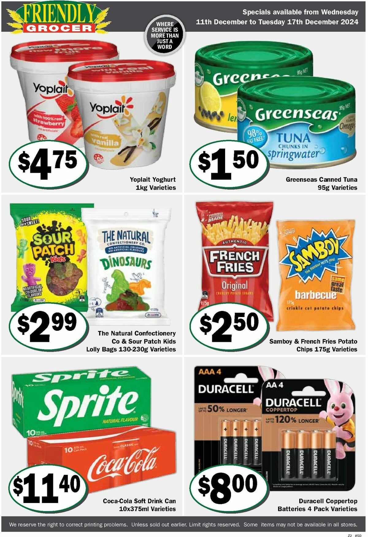 Friendly Grocer Catalogues from 11 December