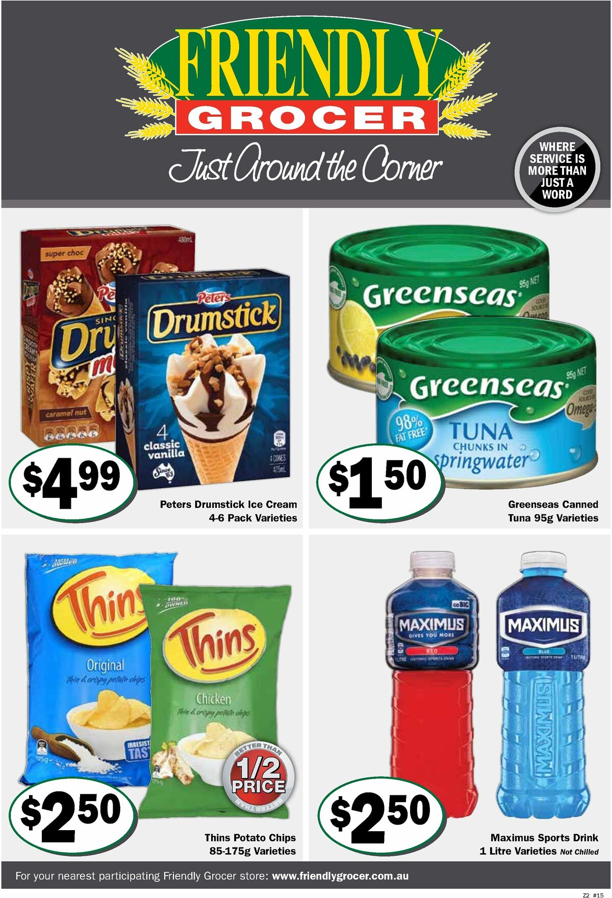 Friendly Grocer Catalogues from 9 April