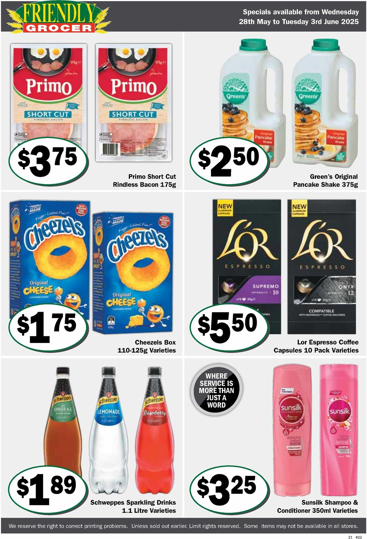 Friendly Grocer Catalogues from 28 May
