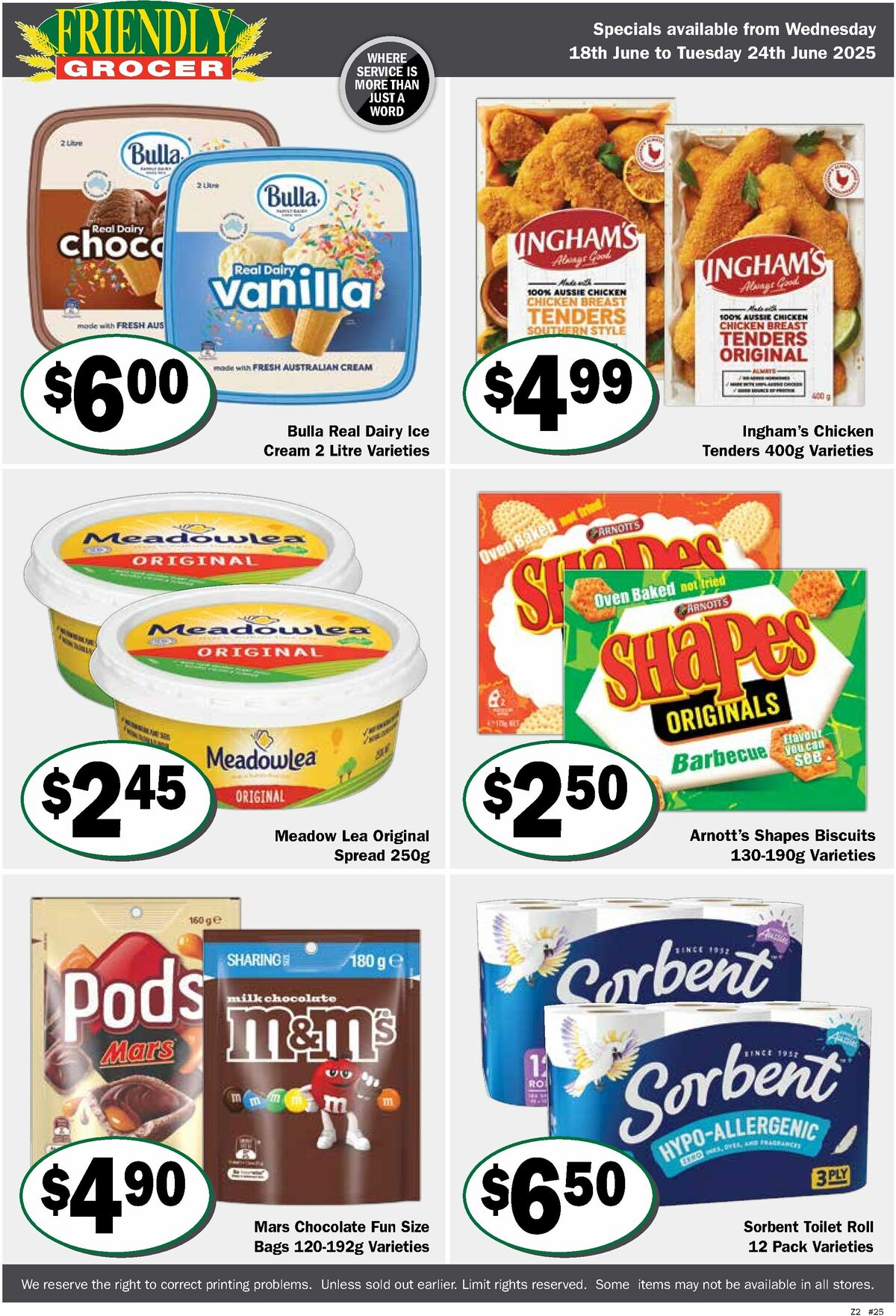 Friendly Grocer Catalogues from 18 June