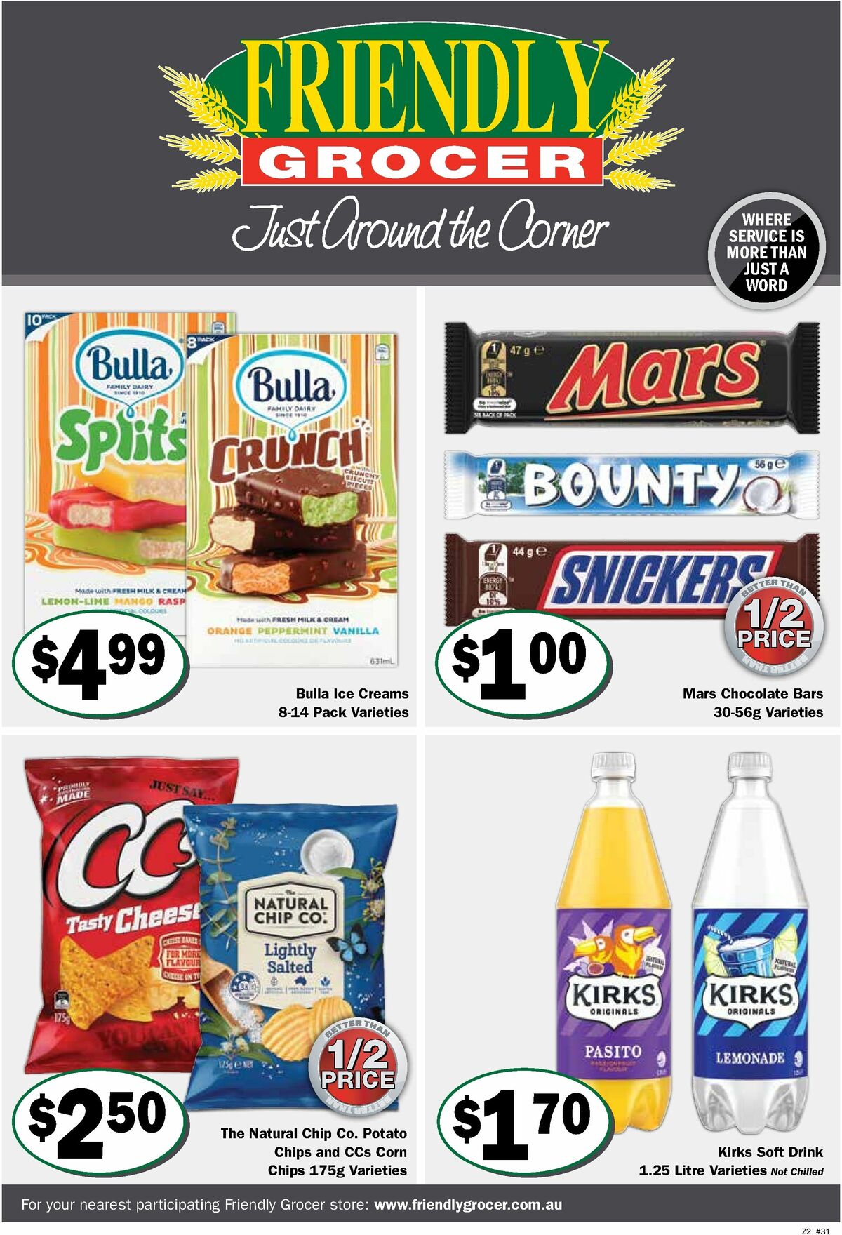 Friendly Grocer Catalogues from 30 July