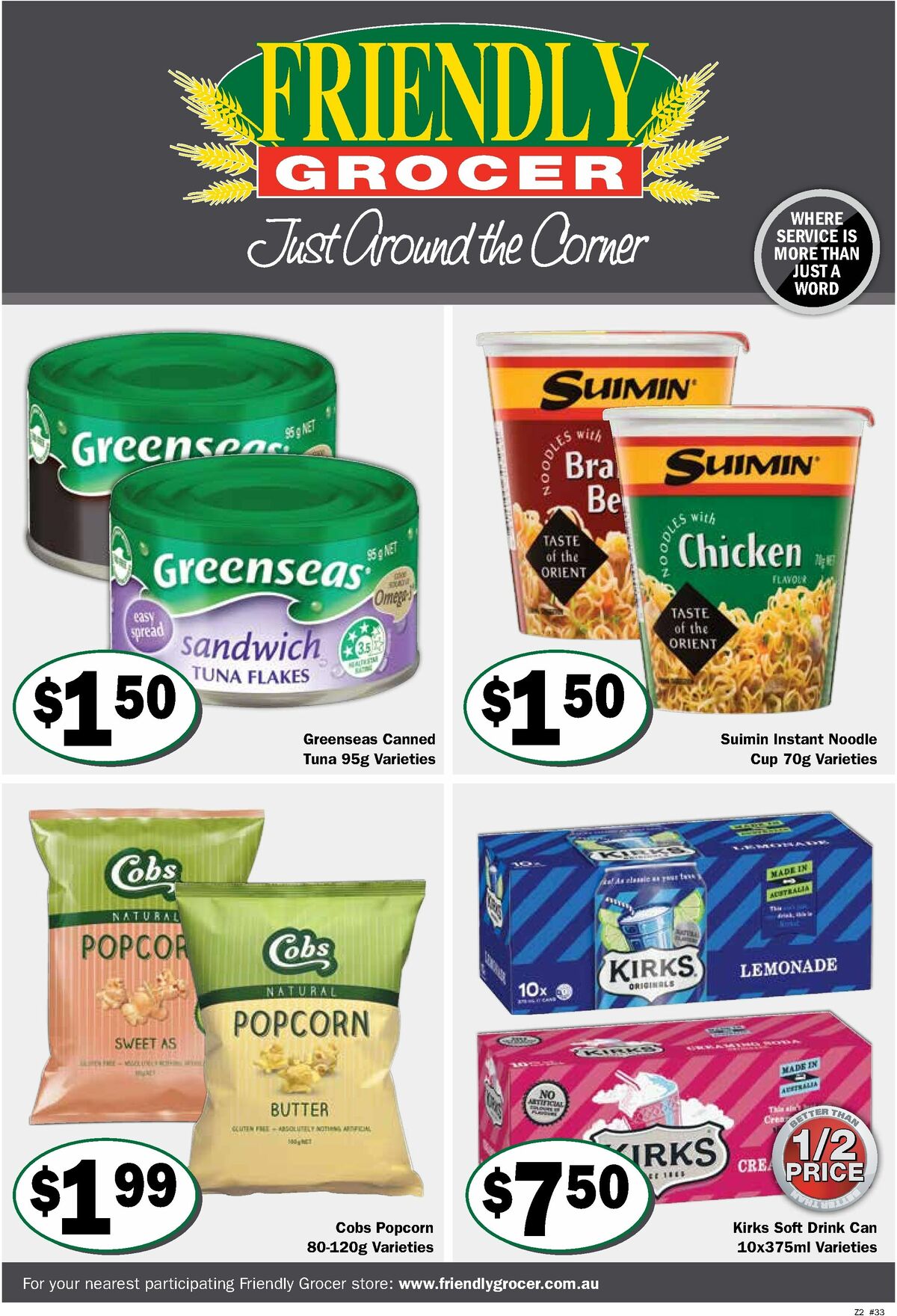 Friendly Grocer Catalogues from 13 August