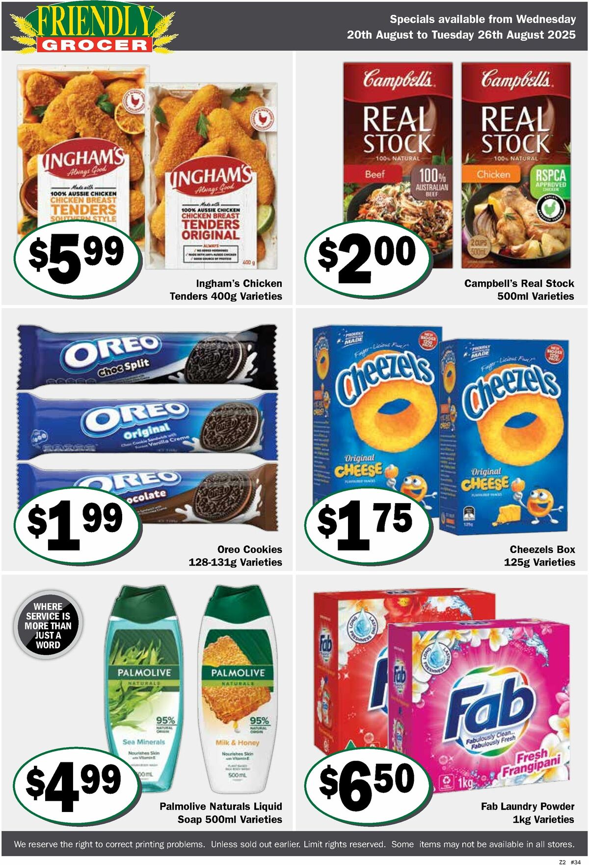 Friendly Grocer Catalogues from 20 August