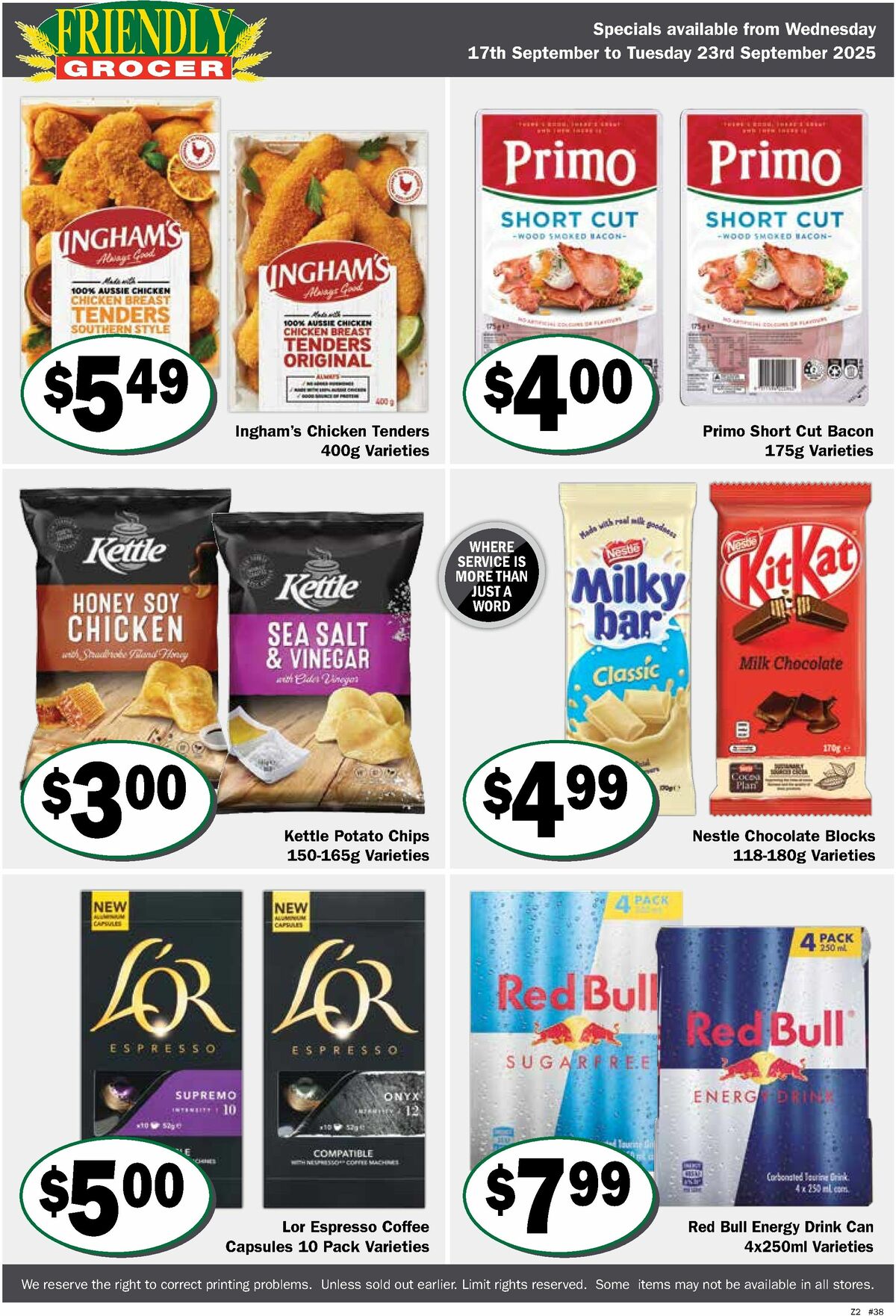 Friendly Grocer Catalogues from 17 September