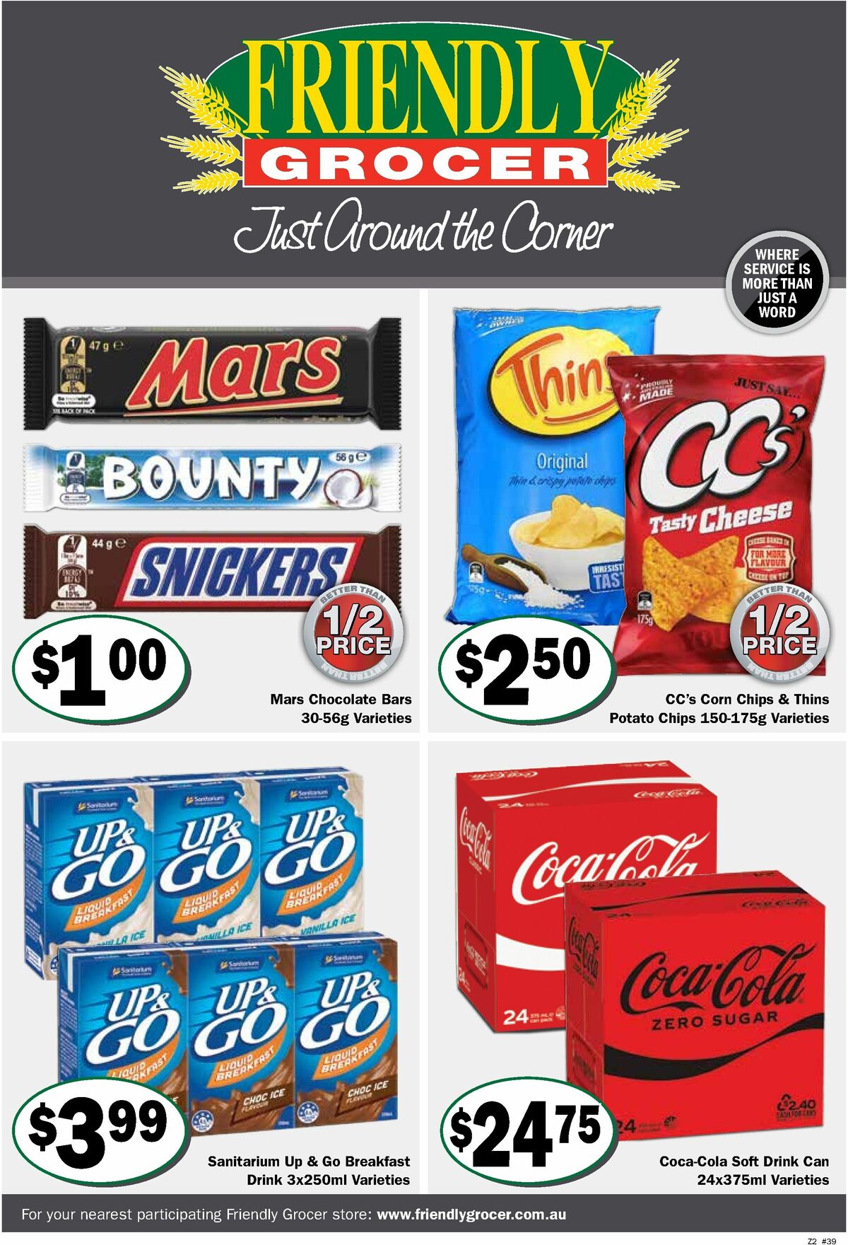 Friendly Grocer Catalogues from 24 September