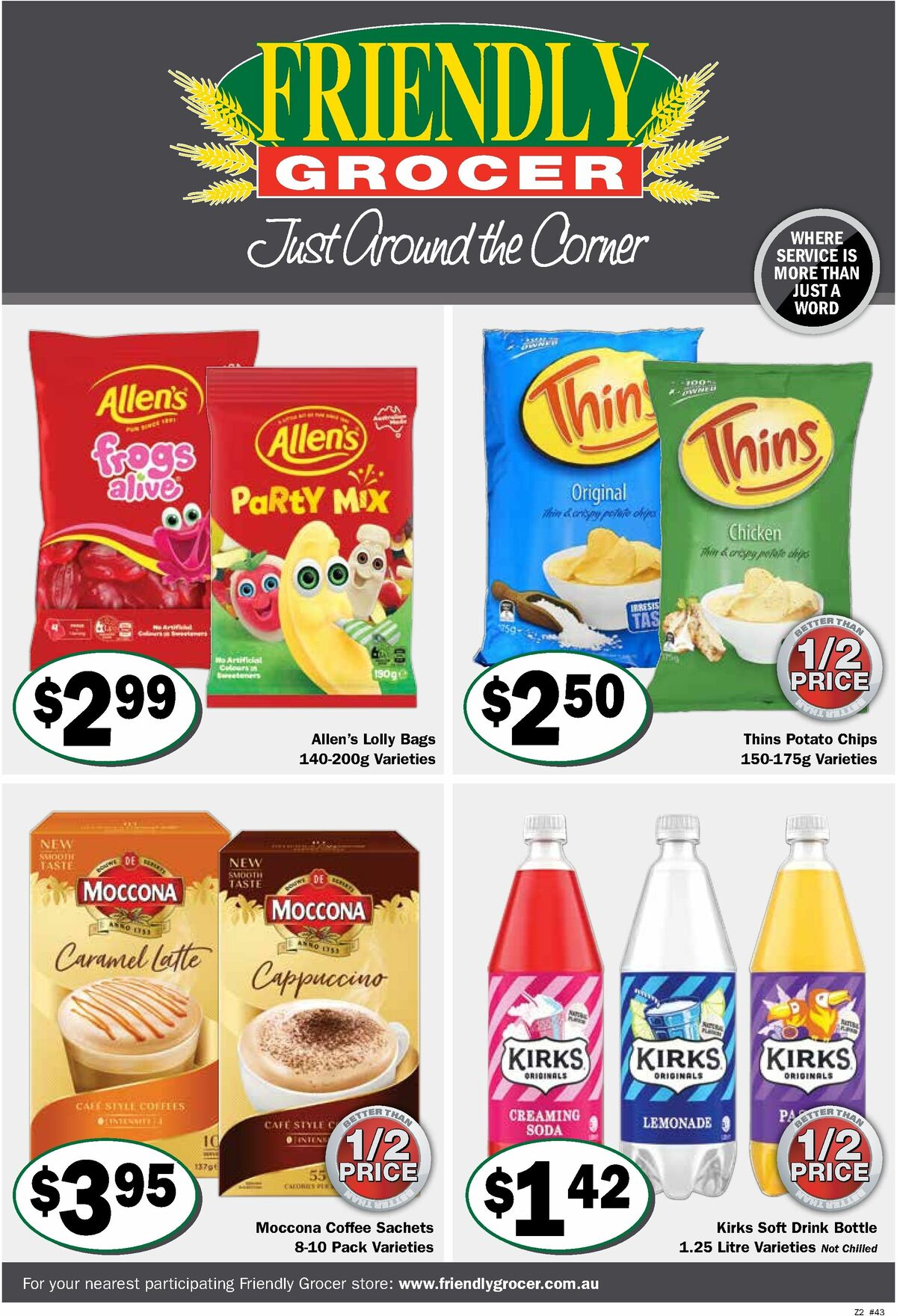 Friendly Grocer Catalogues from 22 October