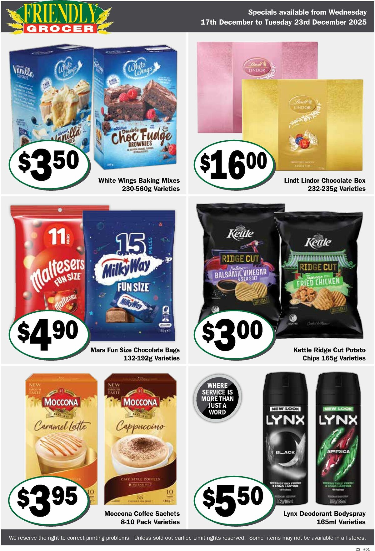 Friendly Grocer Catalogues from 17 December