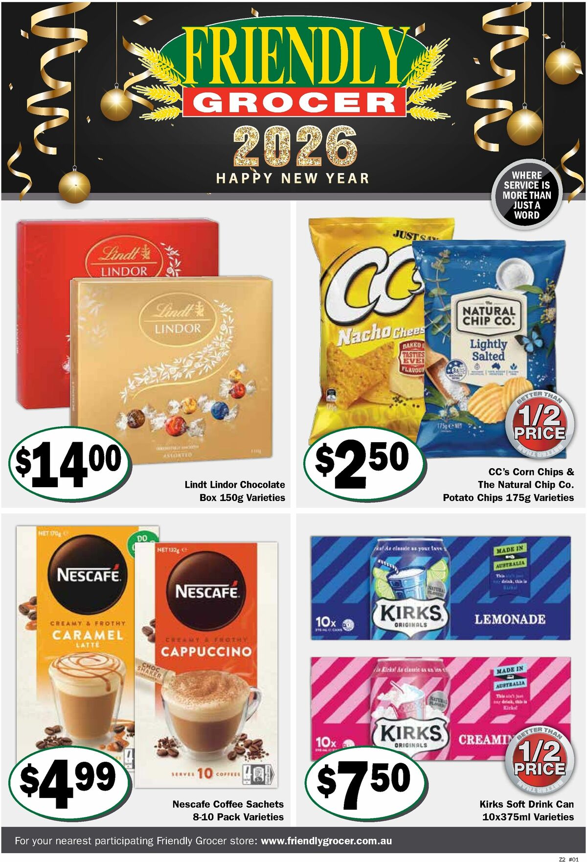 Friendly Grocer Catalogues from 31 December