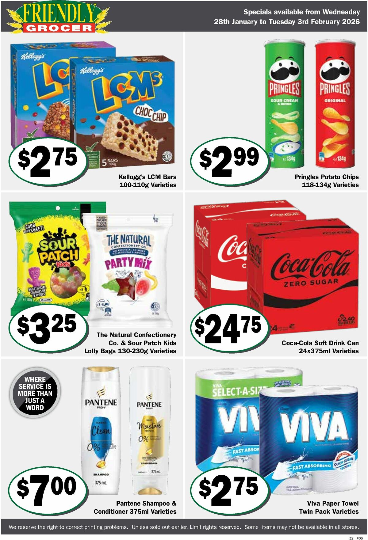 Friendly Grocer Catalogues from 28 January