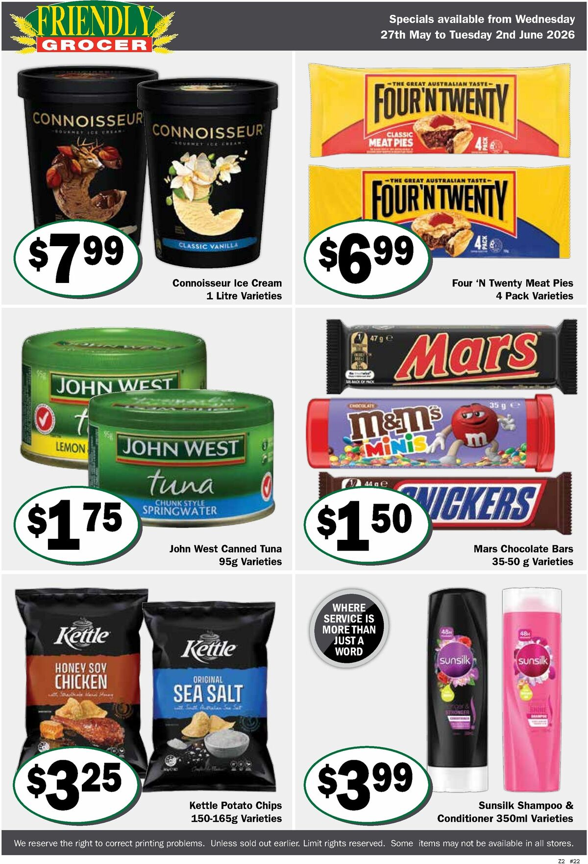 Friendly Grocer Catalogues from 27 May