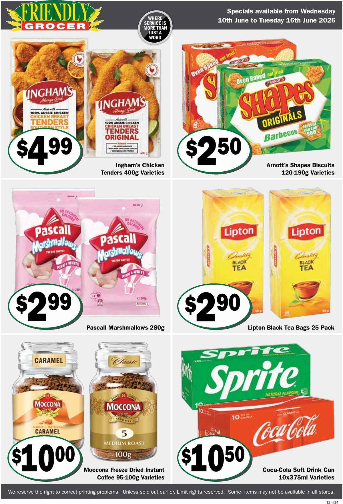 Friendly Grocer Catalogues from 10 June