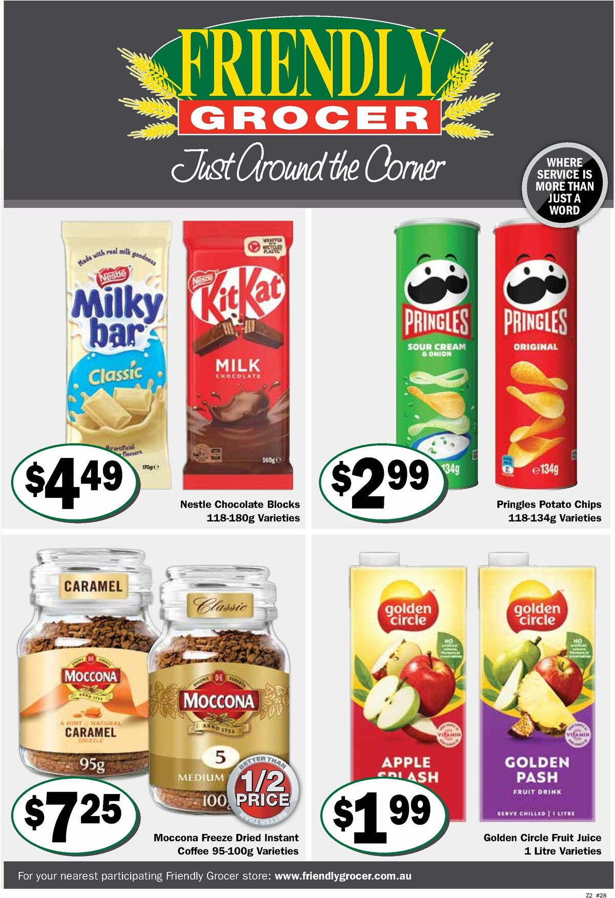 Friendly Grocer Catalogues from 8 July
