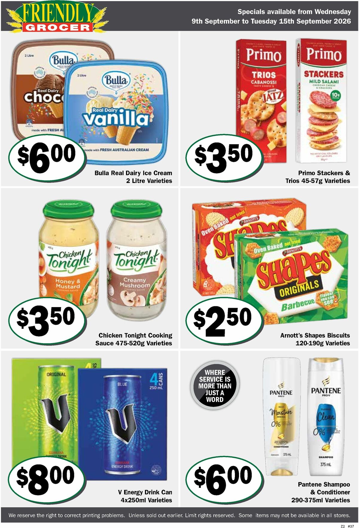 Friendly Grocer Catalogues from 9 September